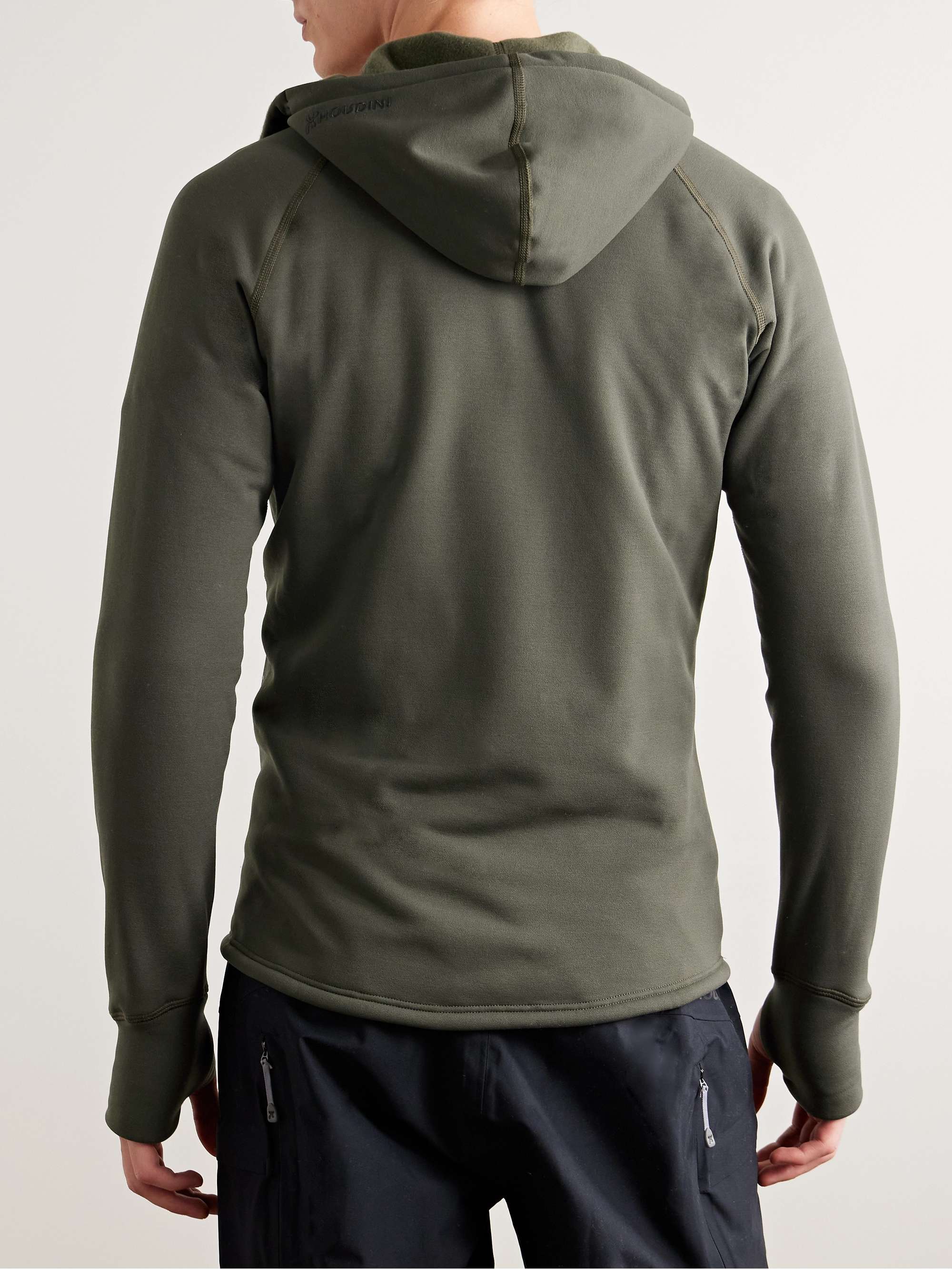 HOUDINI Power Houdi Polartec® Power Stretch® Pro™ Fleece Ski Hooded Base Layer