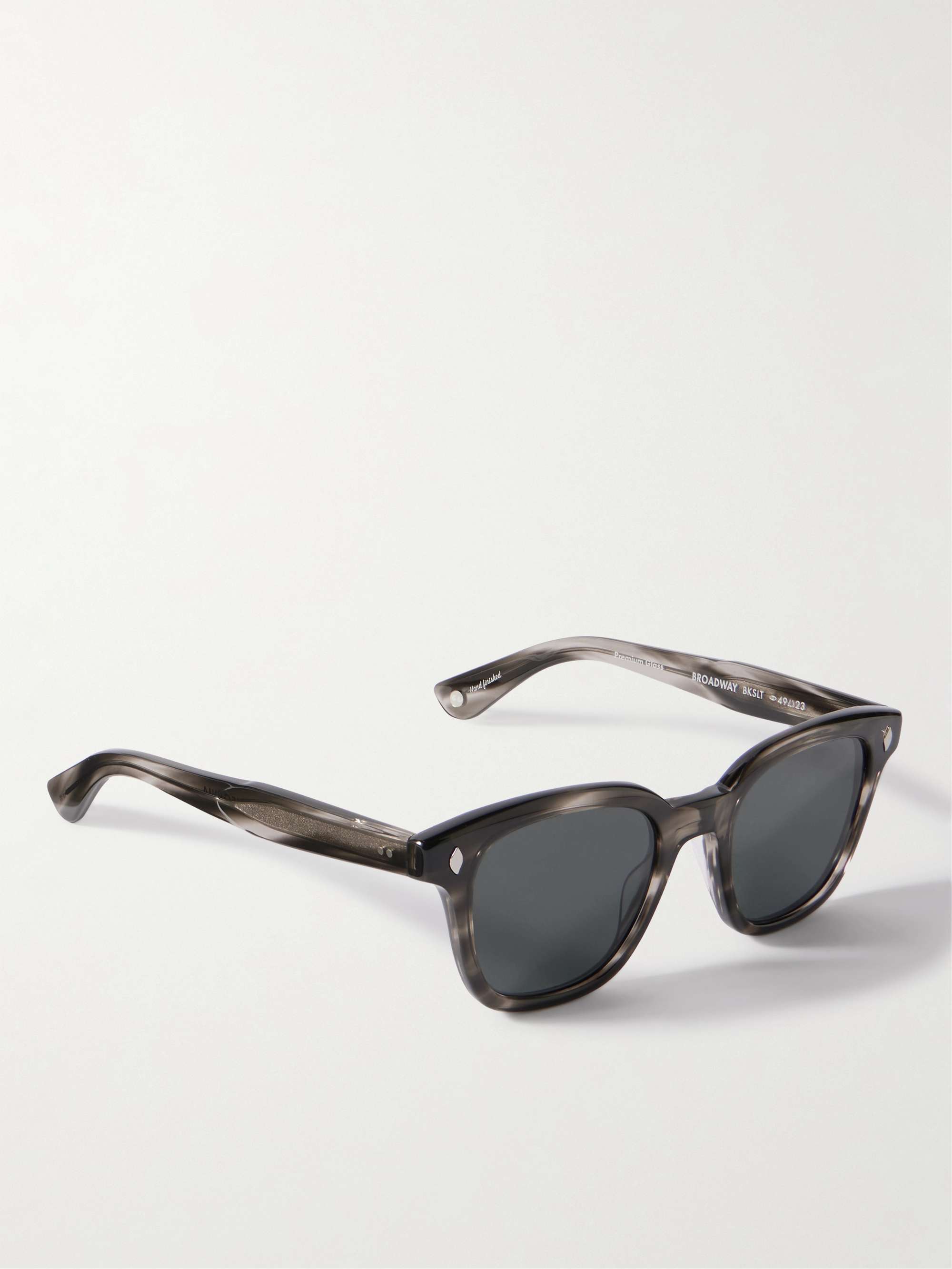 GARRETT LEIGHT CALIFORNIA OPTICAL 브로드웨이 D 프레임 아세테이트 선글라스