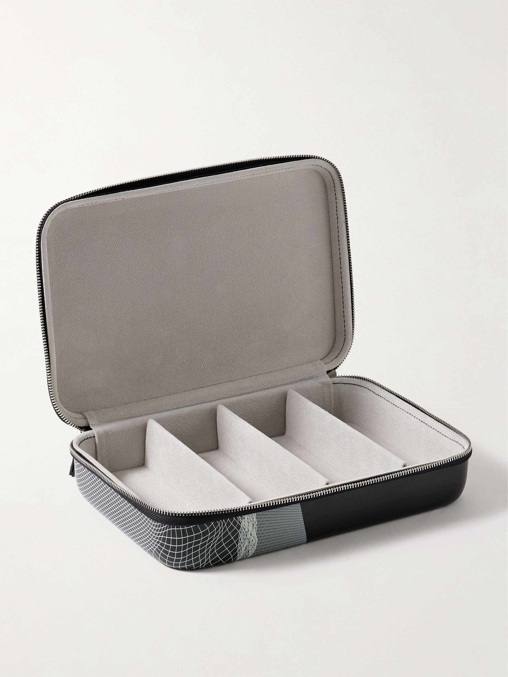 GARRETT LEIGHT CALIFORNIA OPTICAL Collector's Faux Suede Glasses Case