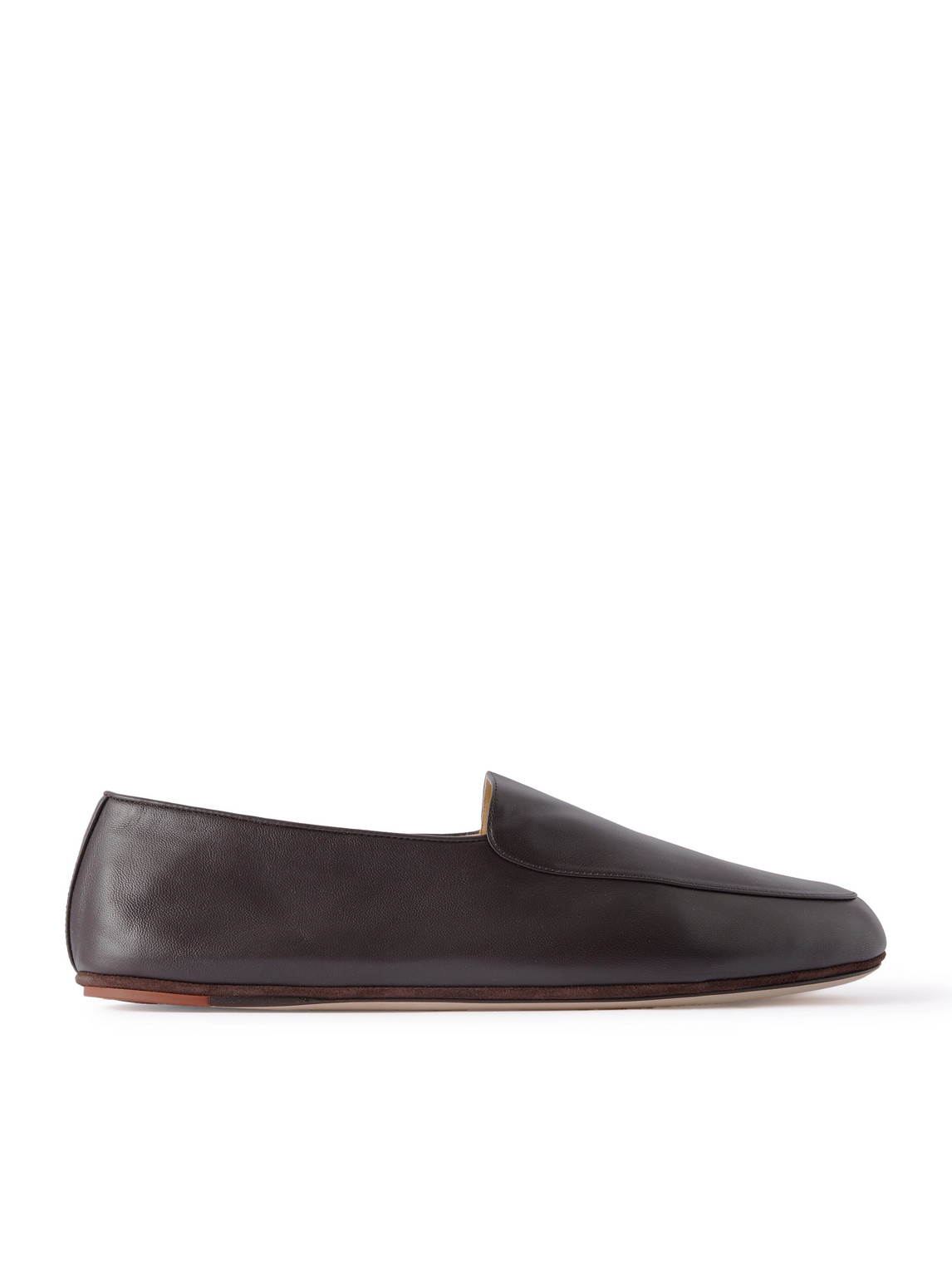 Loro Piana Anton Walk Leather Loafers