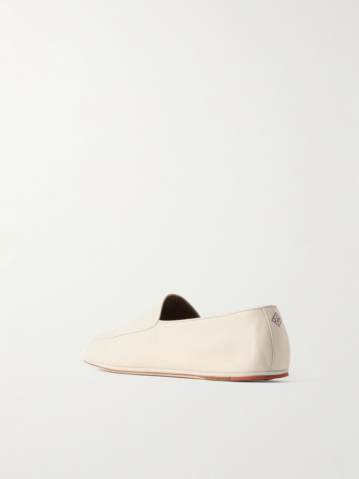 Loro Piana Anton Walk Leather Loafers In Neutral