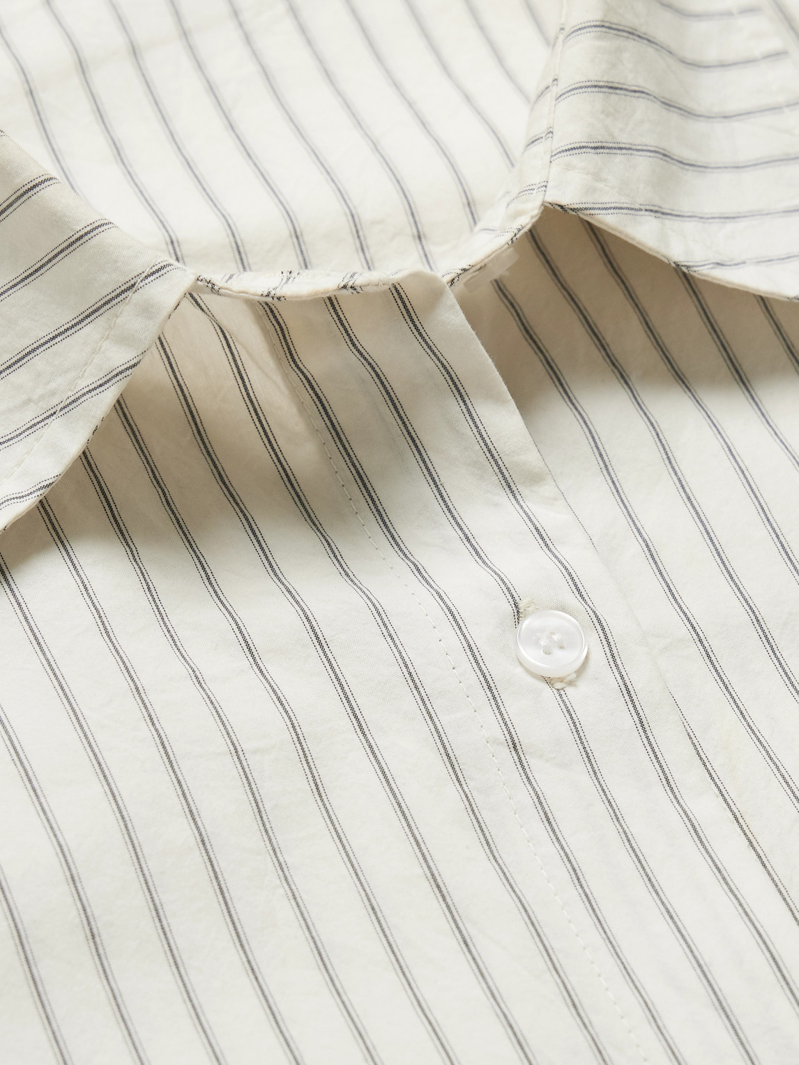 Agolde Aurel Long Sleeve Printed Shirt In Neutrals
