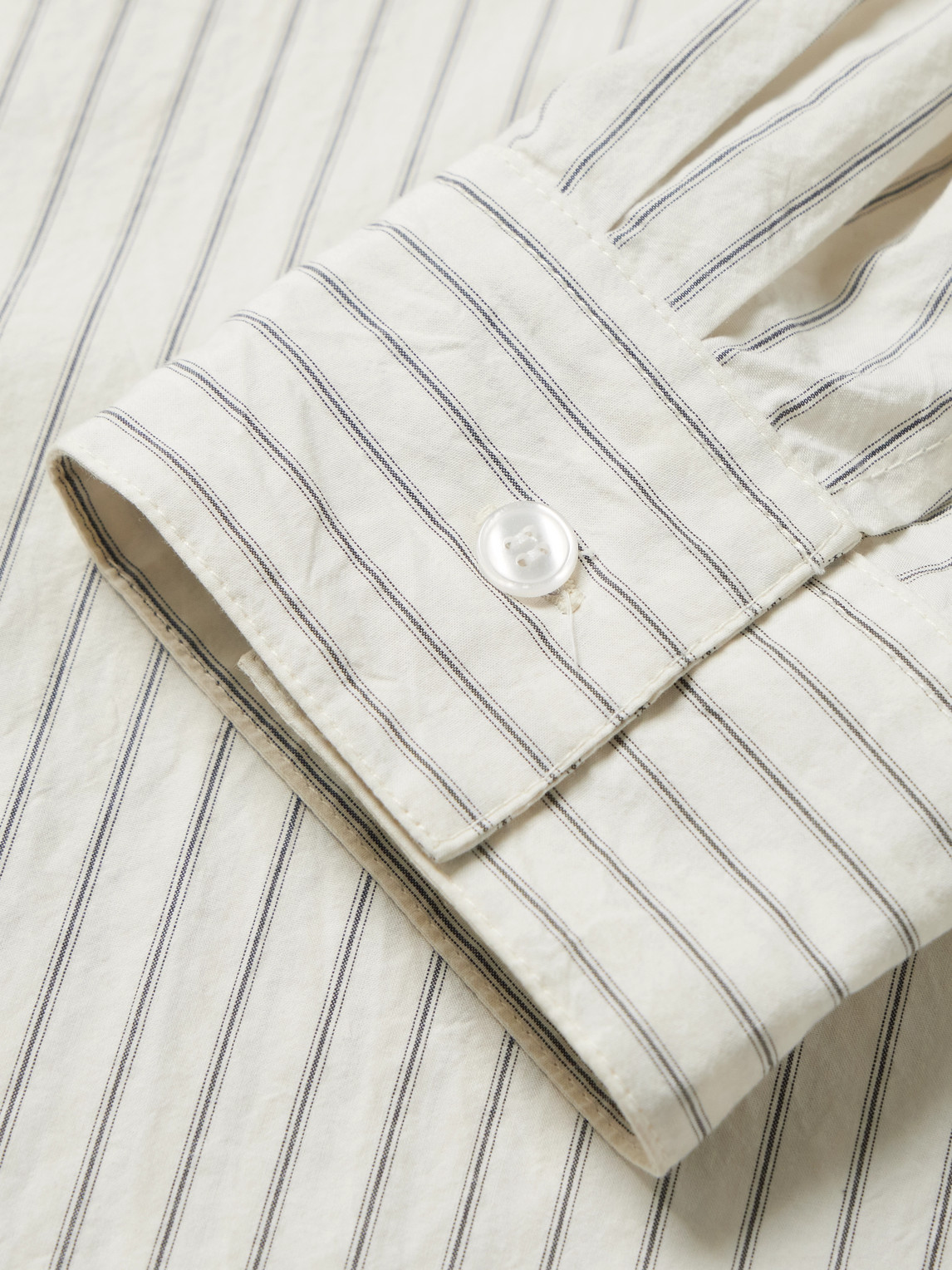 Agolde Aurel Long Sleeve Printed Shirt In Neutrals