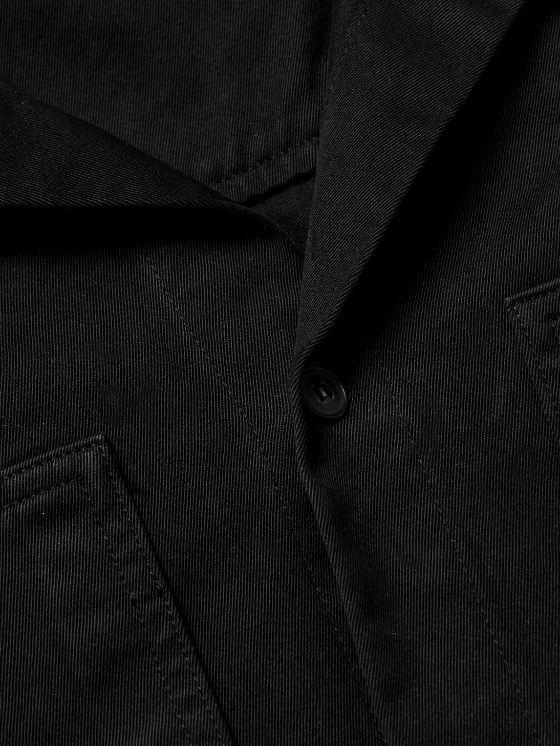 Agolde Rhode Cotton Overshirt In Black