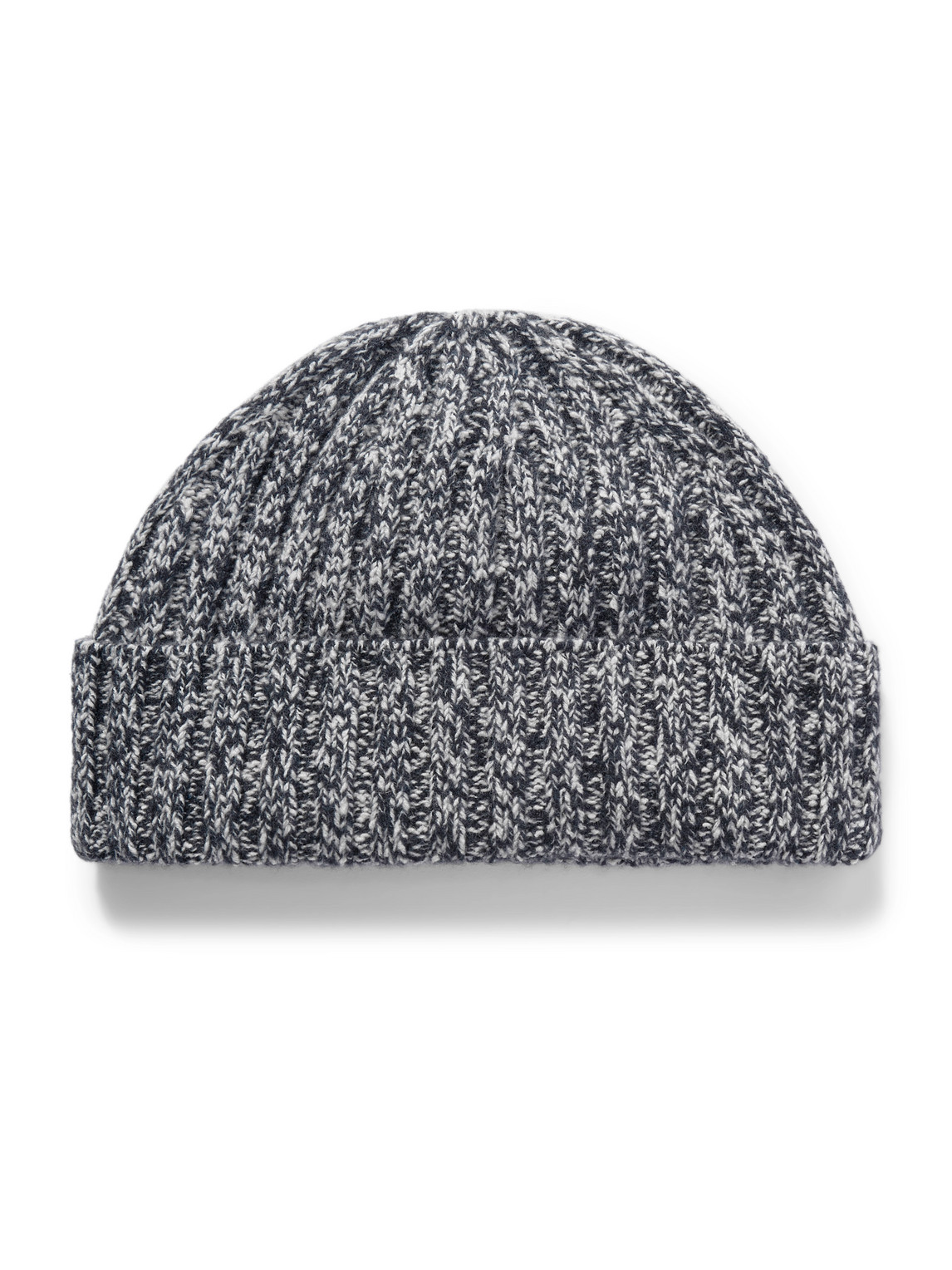 Loro Piana Alagna Ribbed Cashmere-blend Beanie In Blue