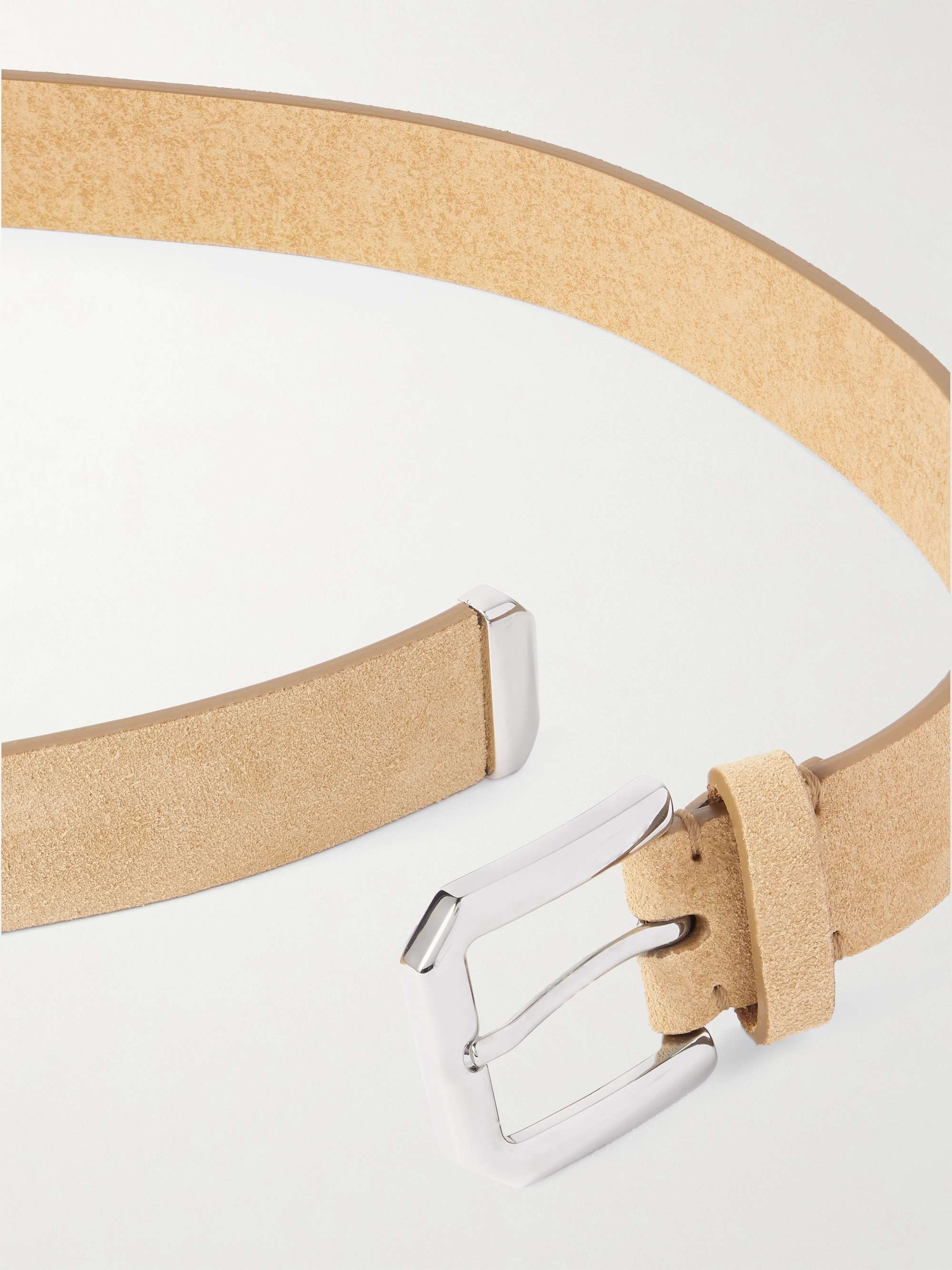 BRUNELLO CUCINELLI Suede belt