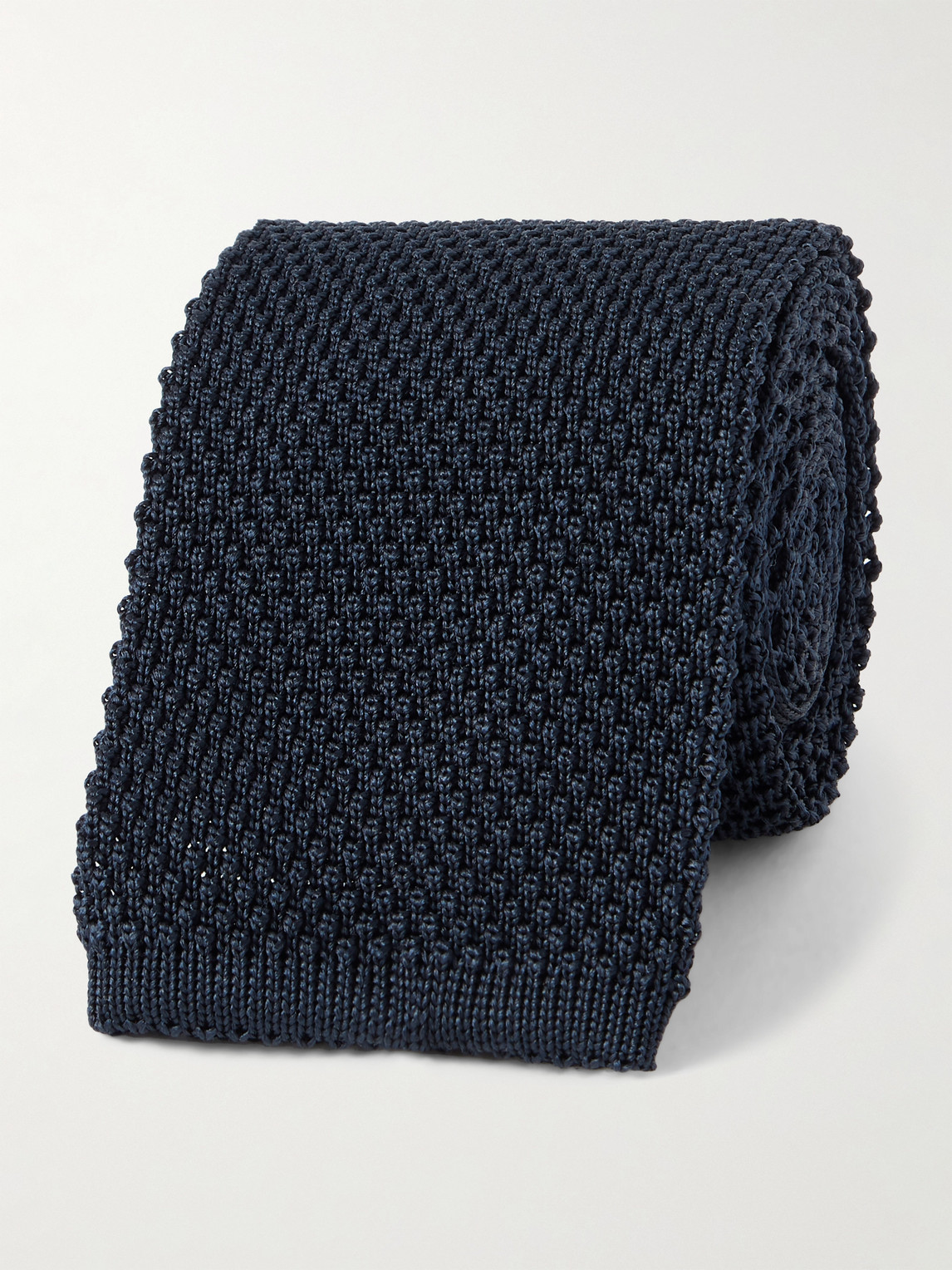 Brunello Cucinelli 6cm Knitted Silk Tie - Men