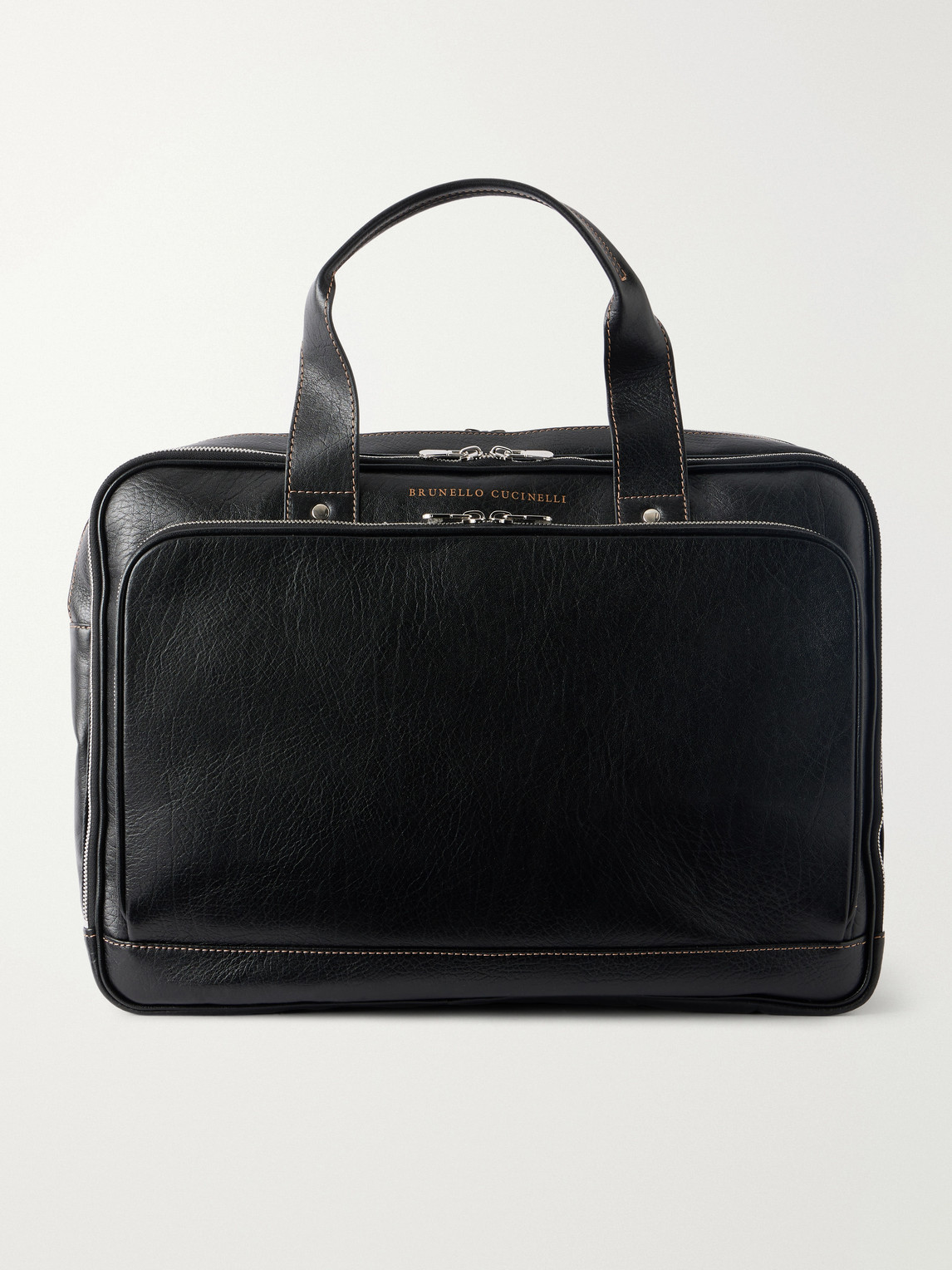 Brunello Cucinelli Textured-Leather Briefcase - Men