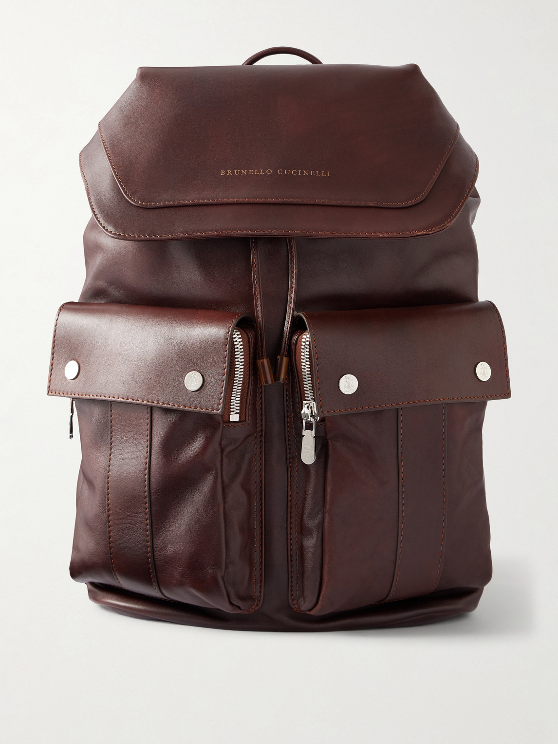 Brunello Cucinelli Leather Backpack - Men