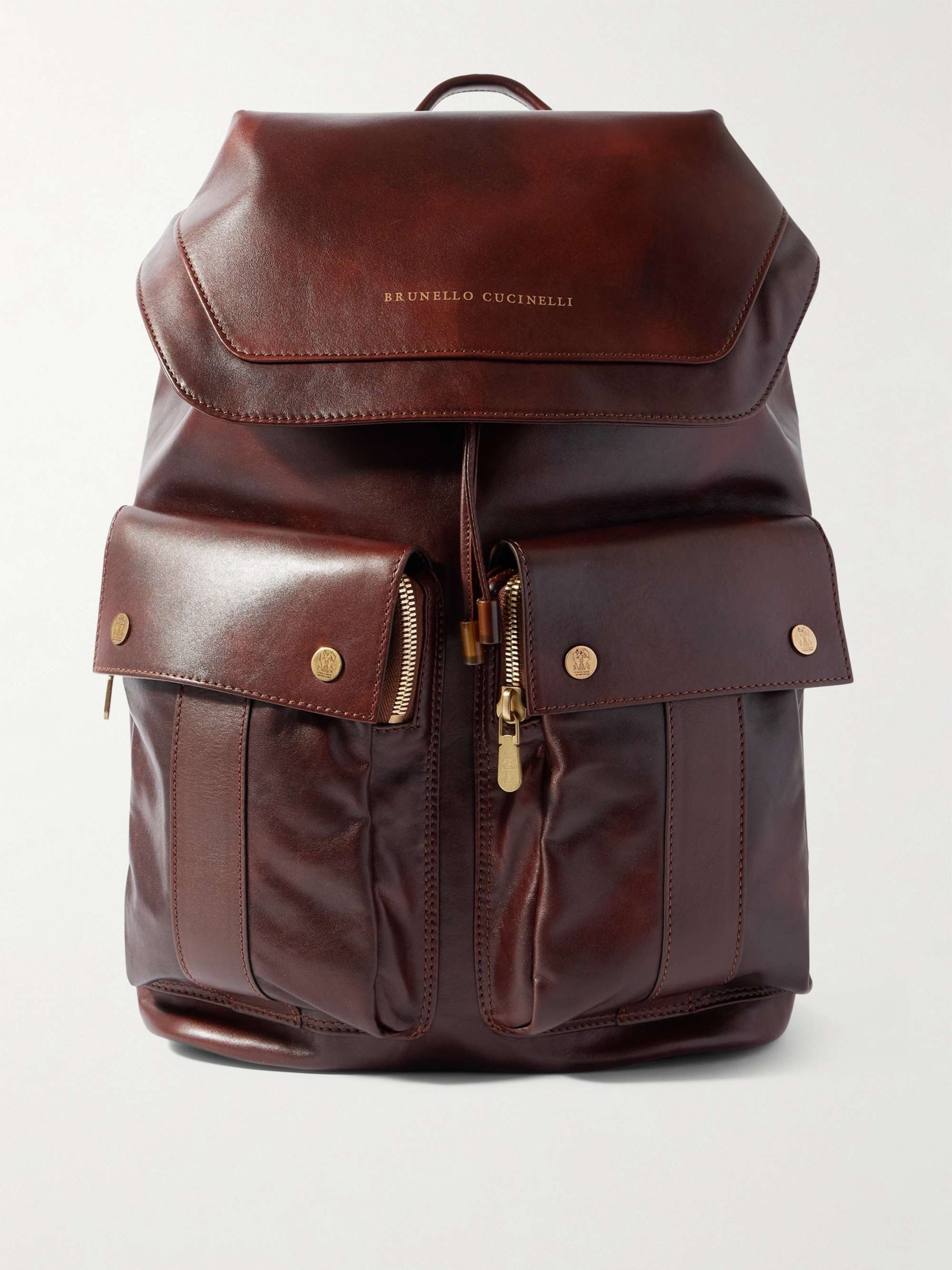 BRUNELLO CUCINELLI スエード バックパック | ミスターポーター