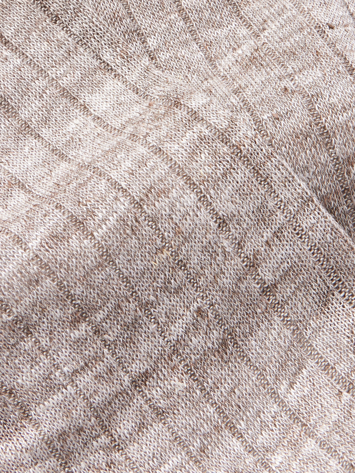 DUNHILL RIBBED LINEN-BLEND SOCKS 