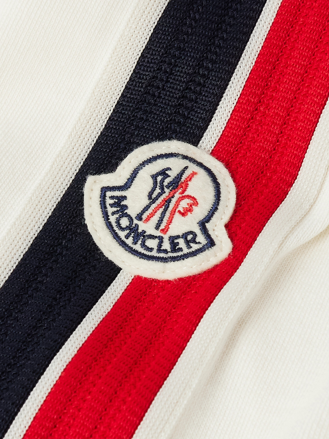 Striped Cotton-Jersey Track Jacket