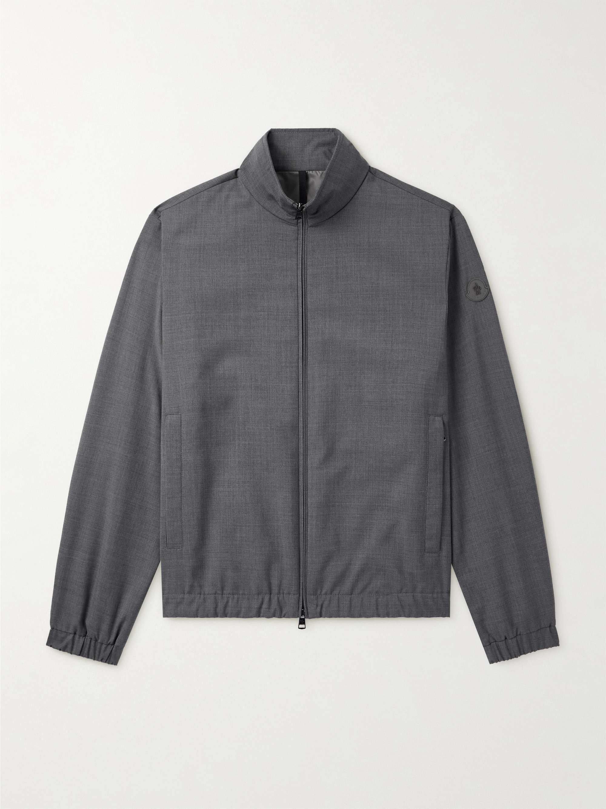 STONE ISLAND Ghost Logo-Appliquéd Cotton Padded Jacket for