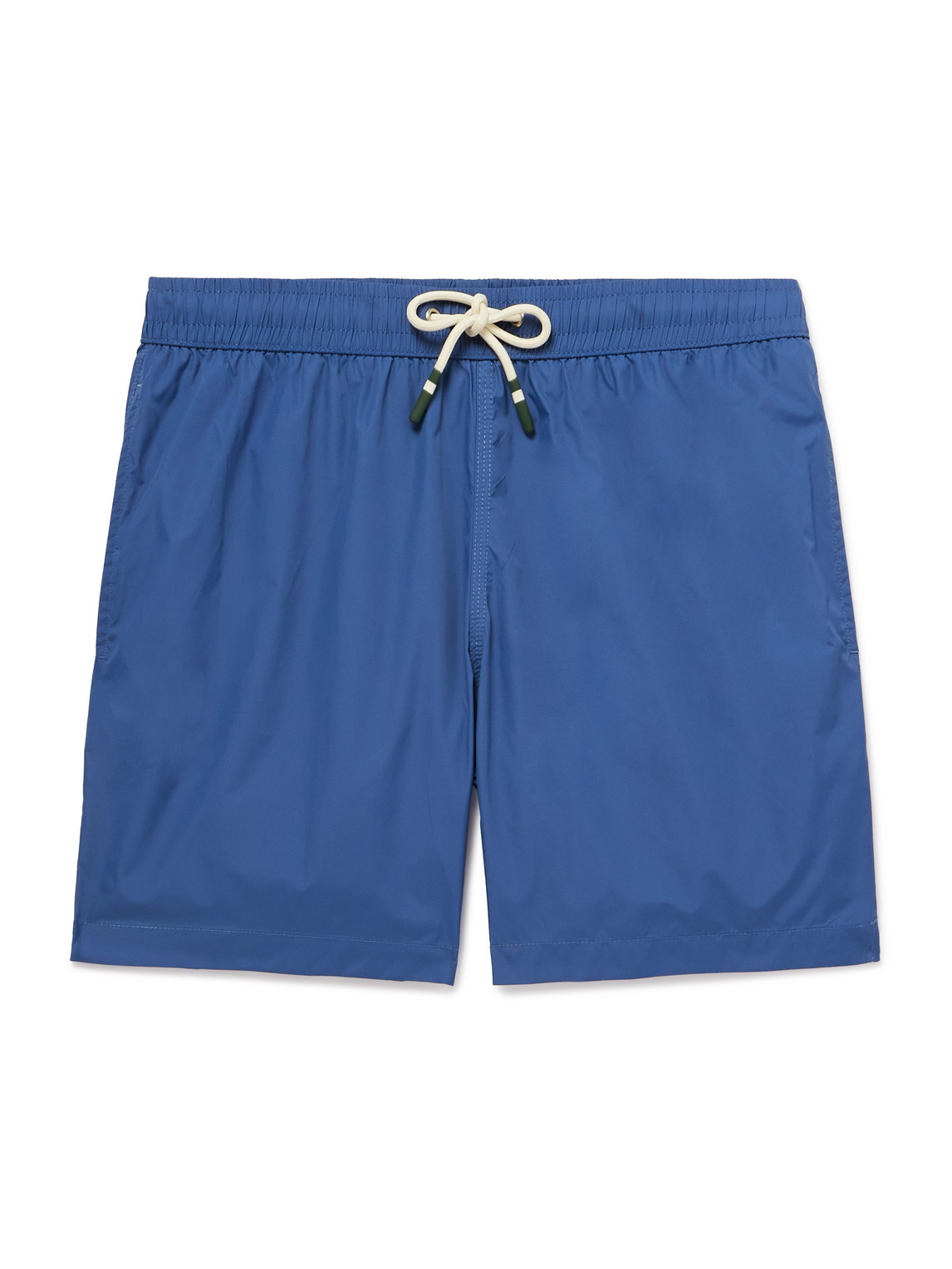 Hartford Straight-leg Mid-length Swim Shorts In Blue