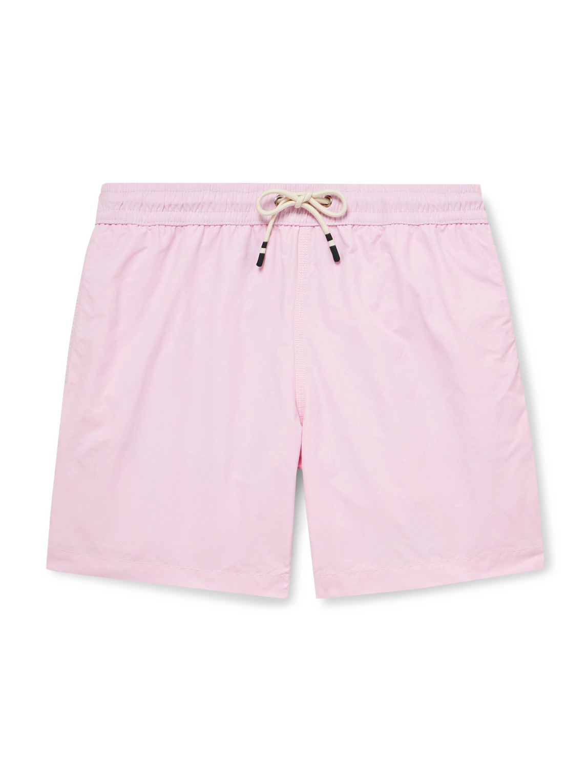 Hartford Straight-leg Mid-length Swim Shorts In Pink