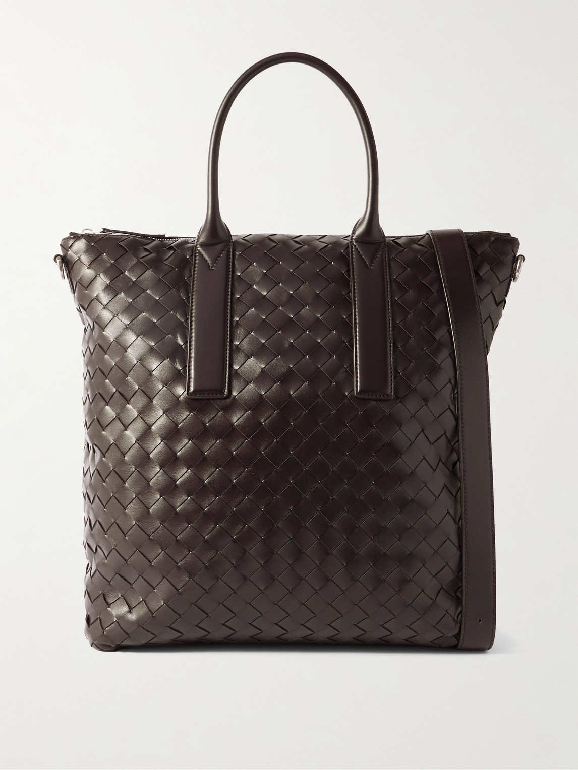 Bottega Veneta Intrecciato Leather Tote Bag - Men