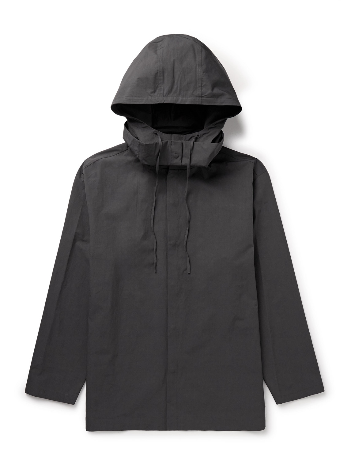Hooded Poplin Jacket
