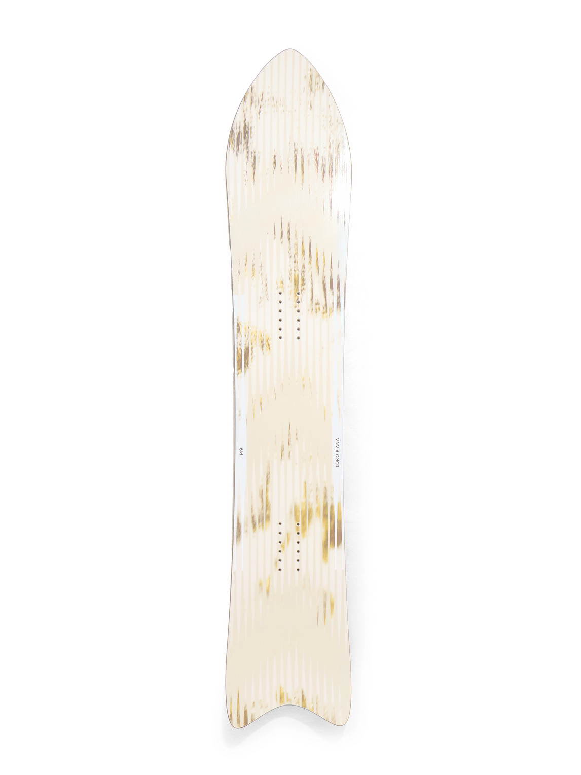 Loro Piana Resin Snowboard In Neutrals