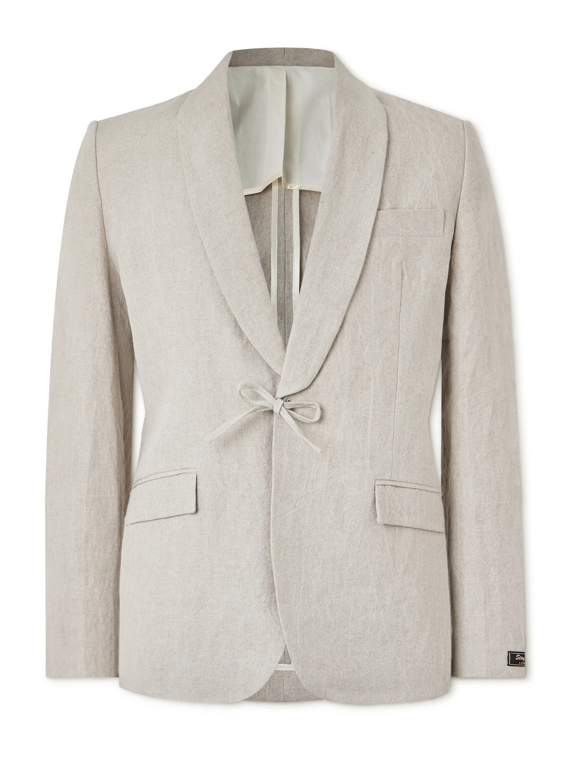 A Kind Of Guise Shinji Linen Suit Jacket In Neutrals
