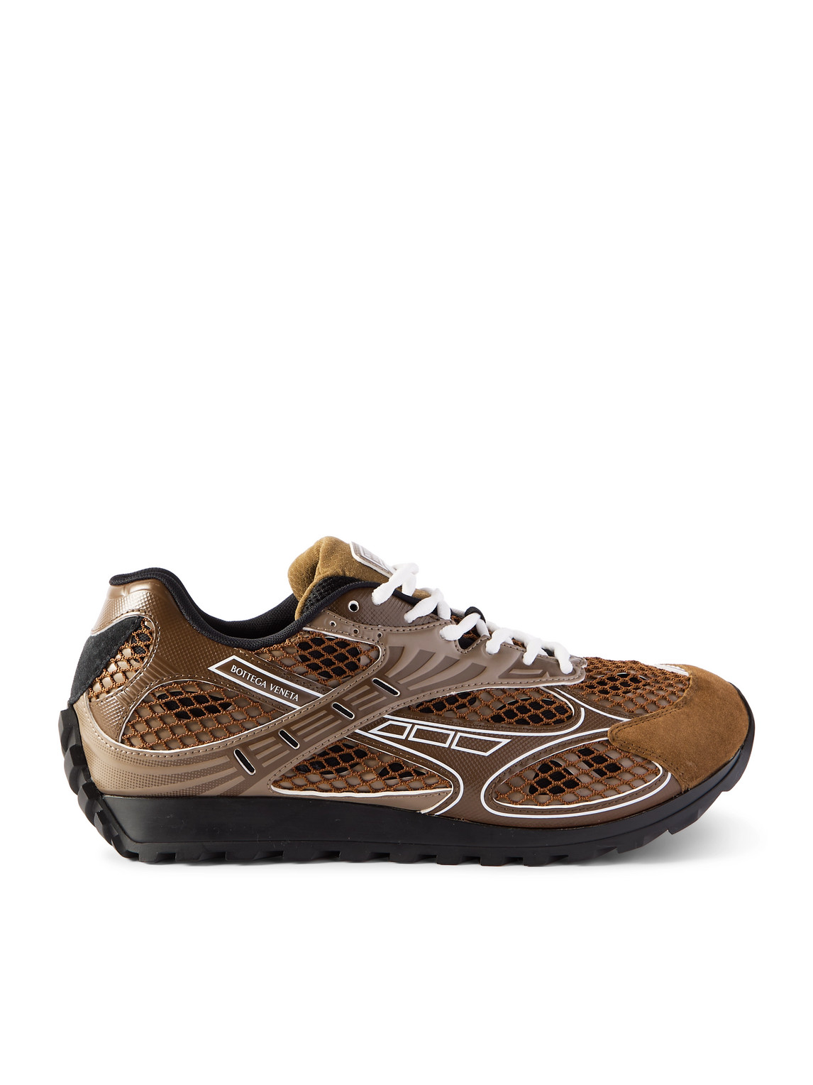 Bottega Veneta Orbit Sneaker In Brown