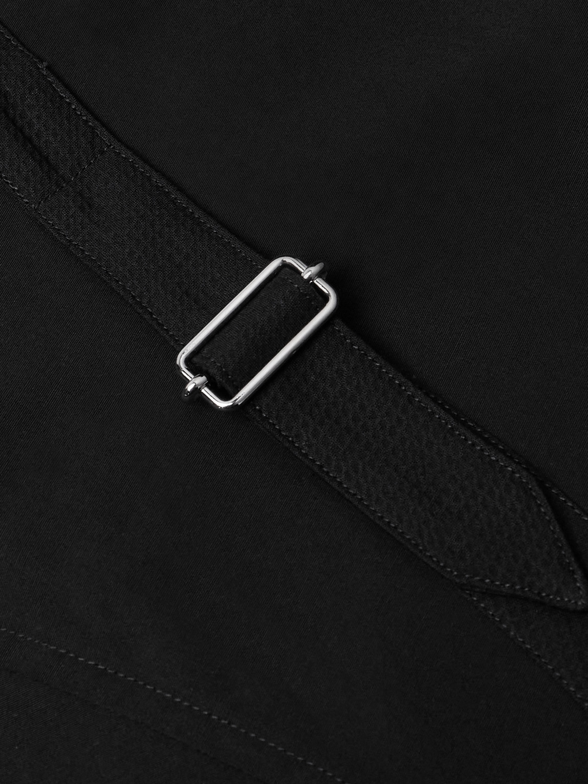 Slim-Fit Harness-Detailed Stretch-Cotton Shirt