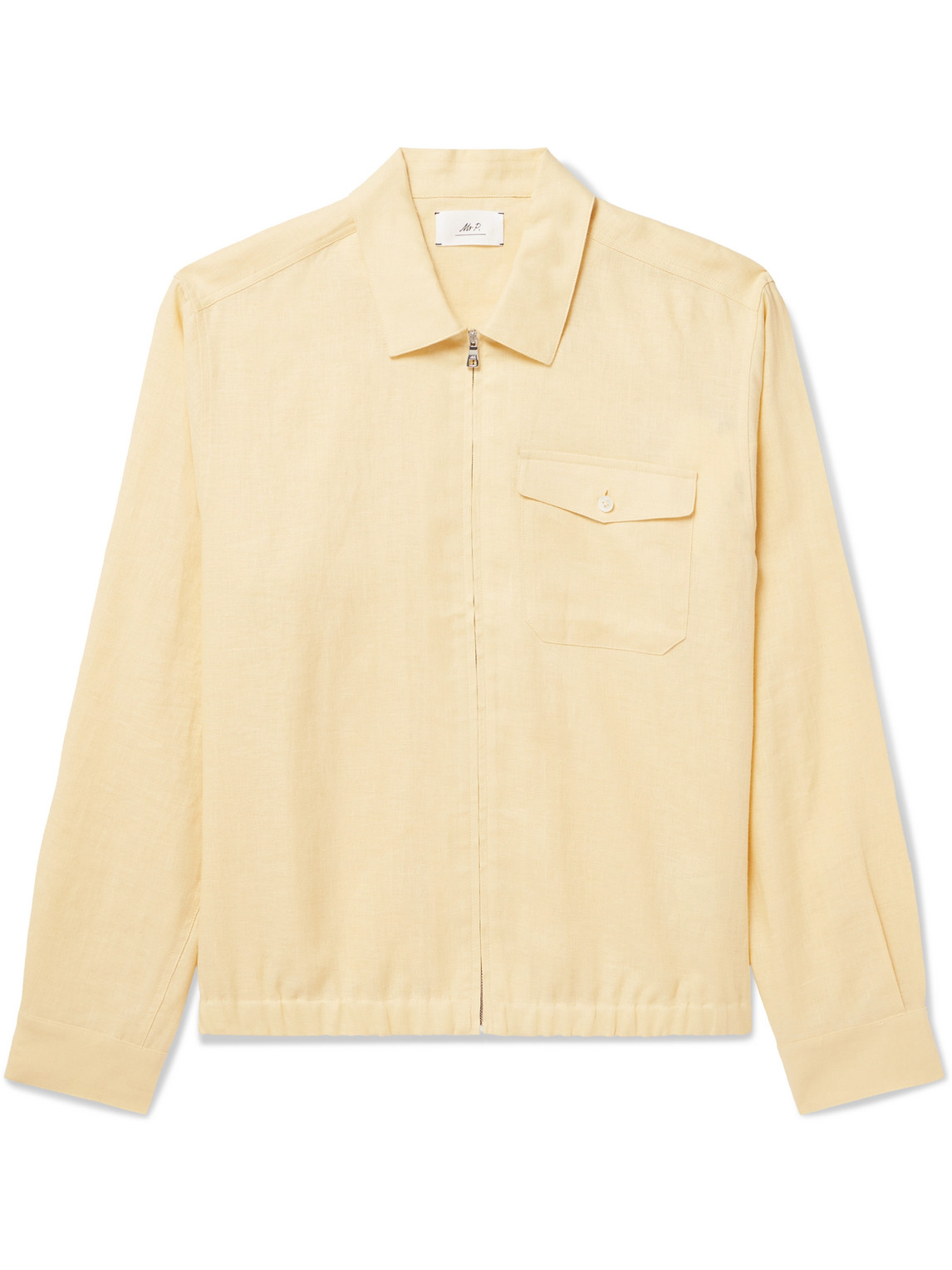MR P. Linen Shirt Jacket - Men