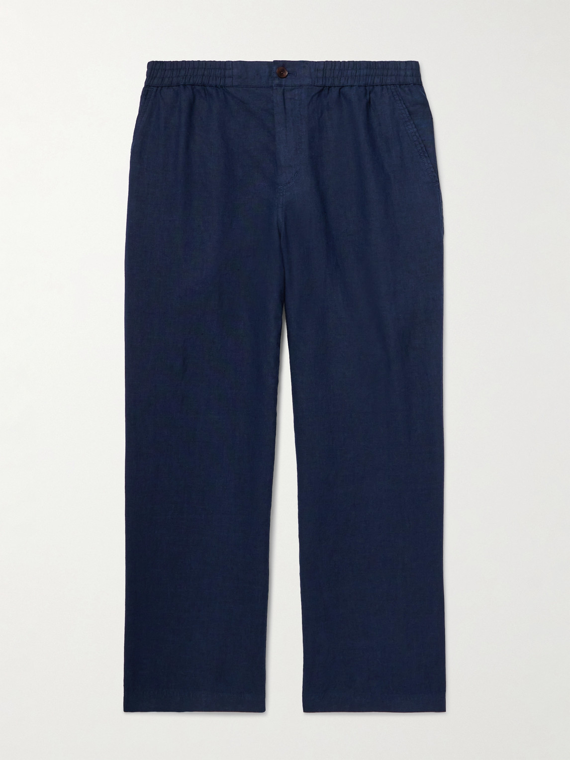 MR P. Arthur Wide-Leg Linen Drawstring Trousers - Men