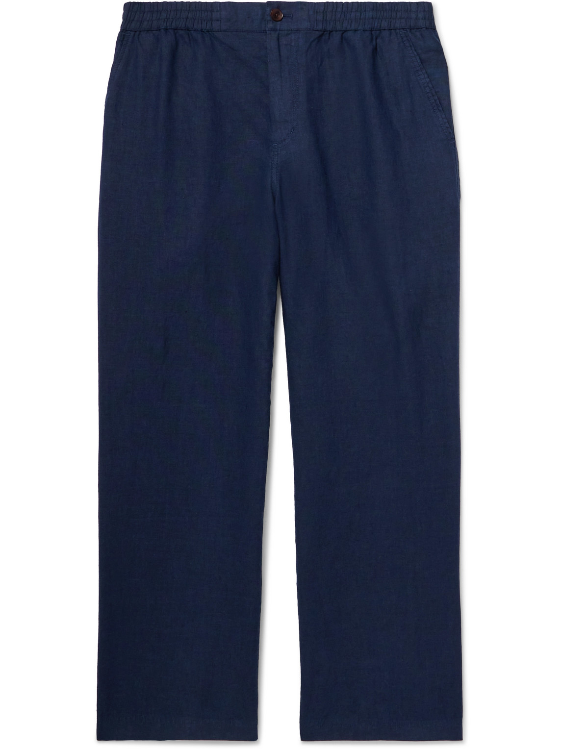 Arthur Wide-Leg Linen Drawstring Trousers