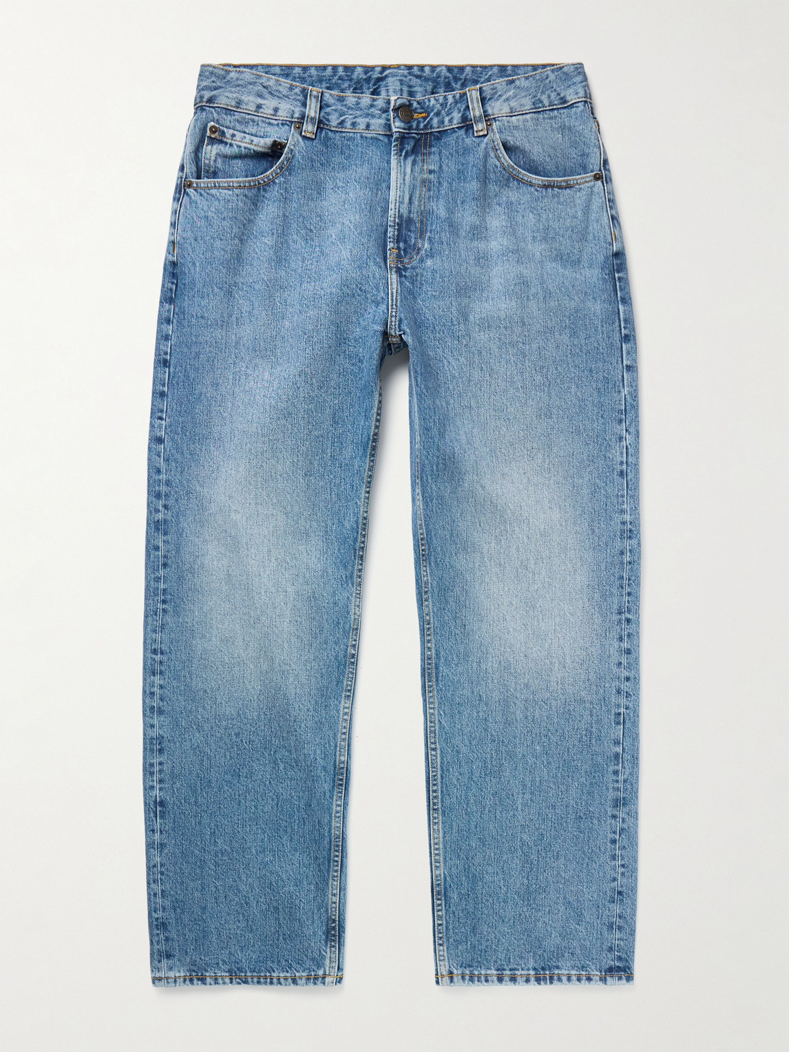 Corridor Straight-leg Organic Jeans In Blue