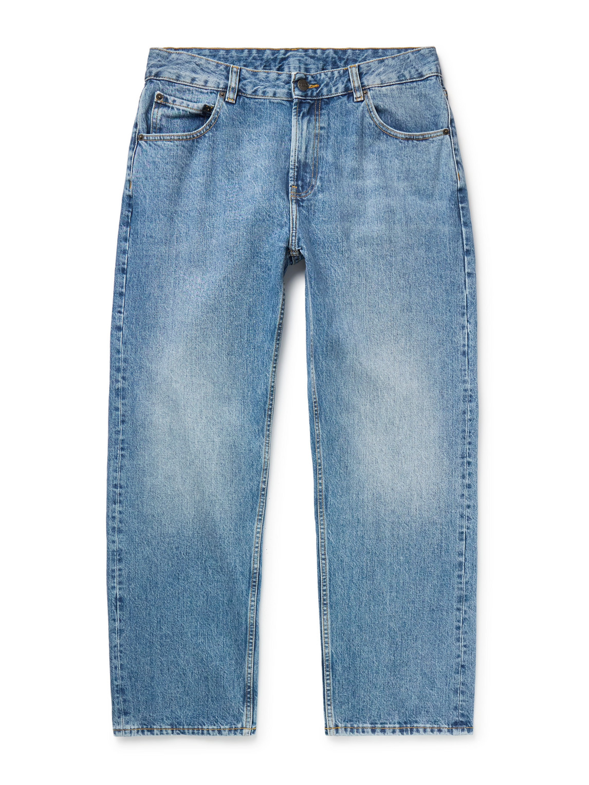 Corridor Straight-leg Organic Jeans In Blue
