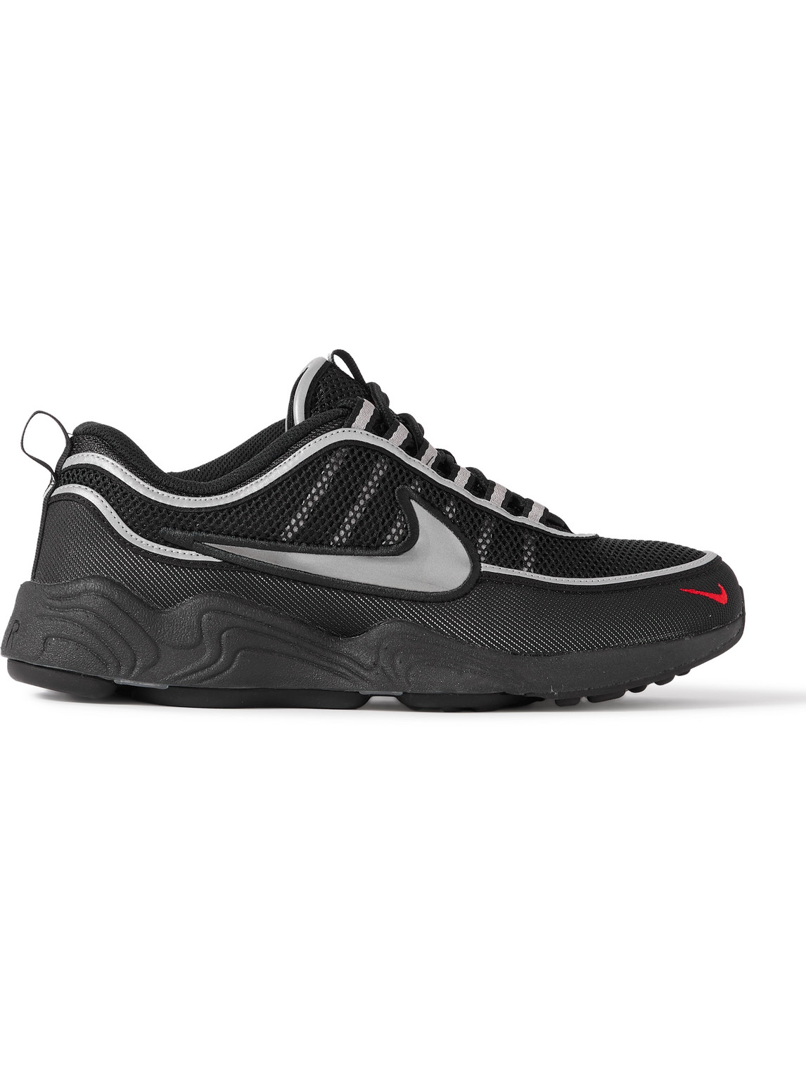 Air Zoom Spiridon Rubber-Trimmed Mesh Sneakers