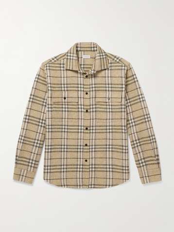 Burberry Checked Shirts for Men | MR PORTER