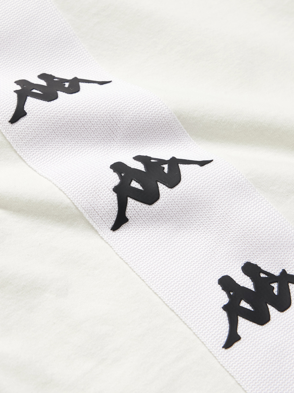 Acne Studios X Kappa Logo T-shirt In White