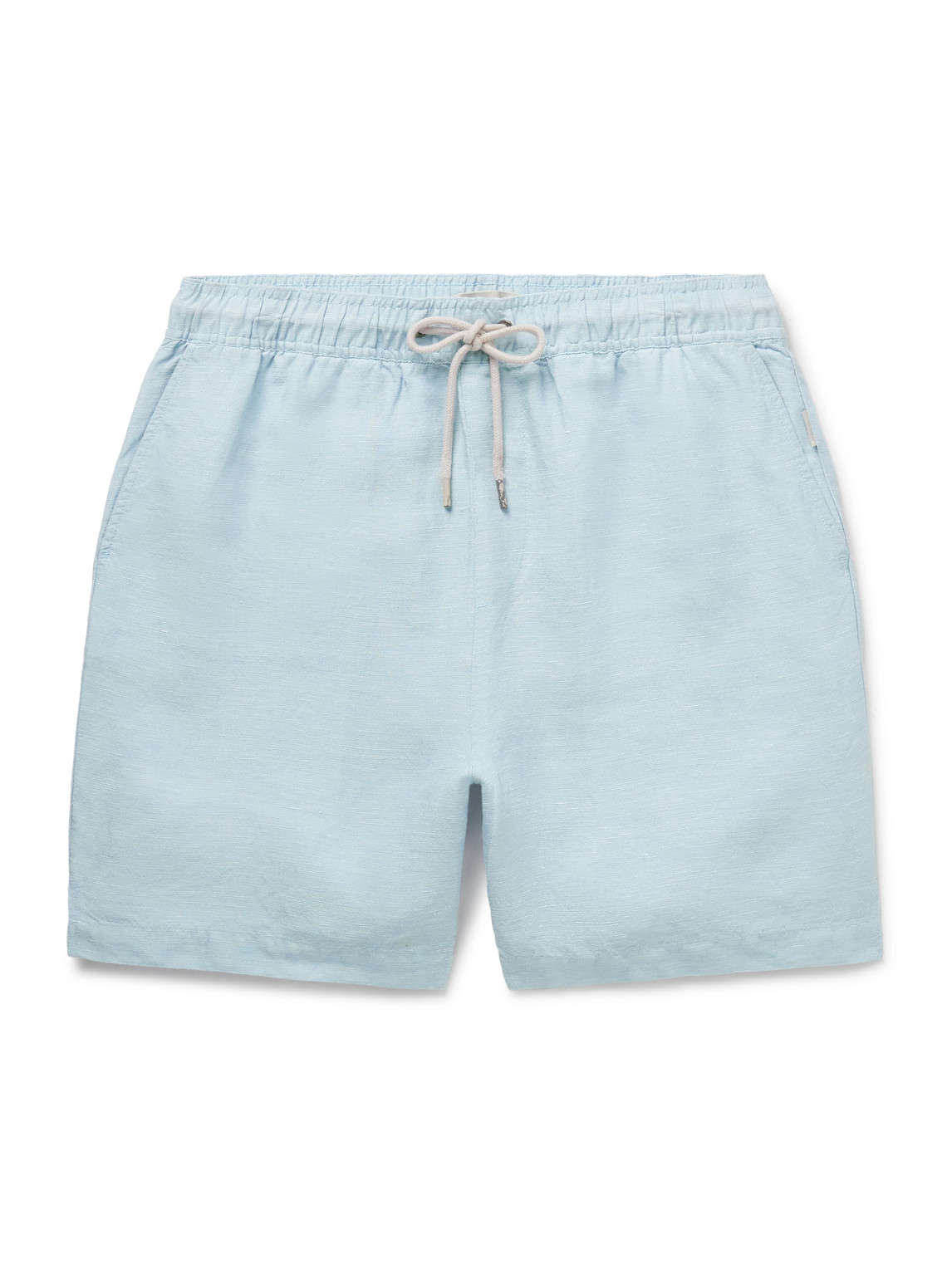Air Straight-Leg Linen and Lyocell-Blend Drawstring Shorts