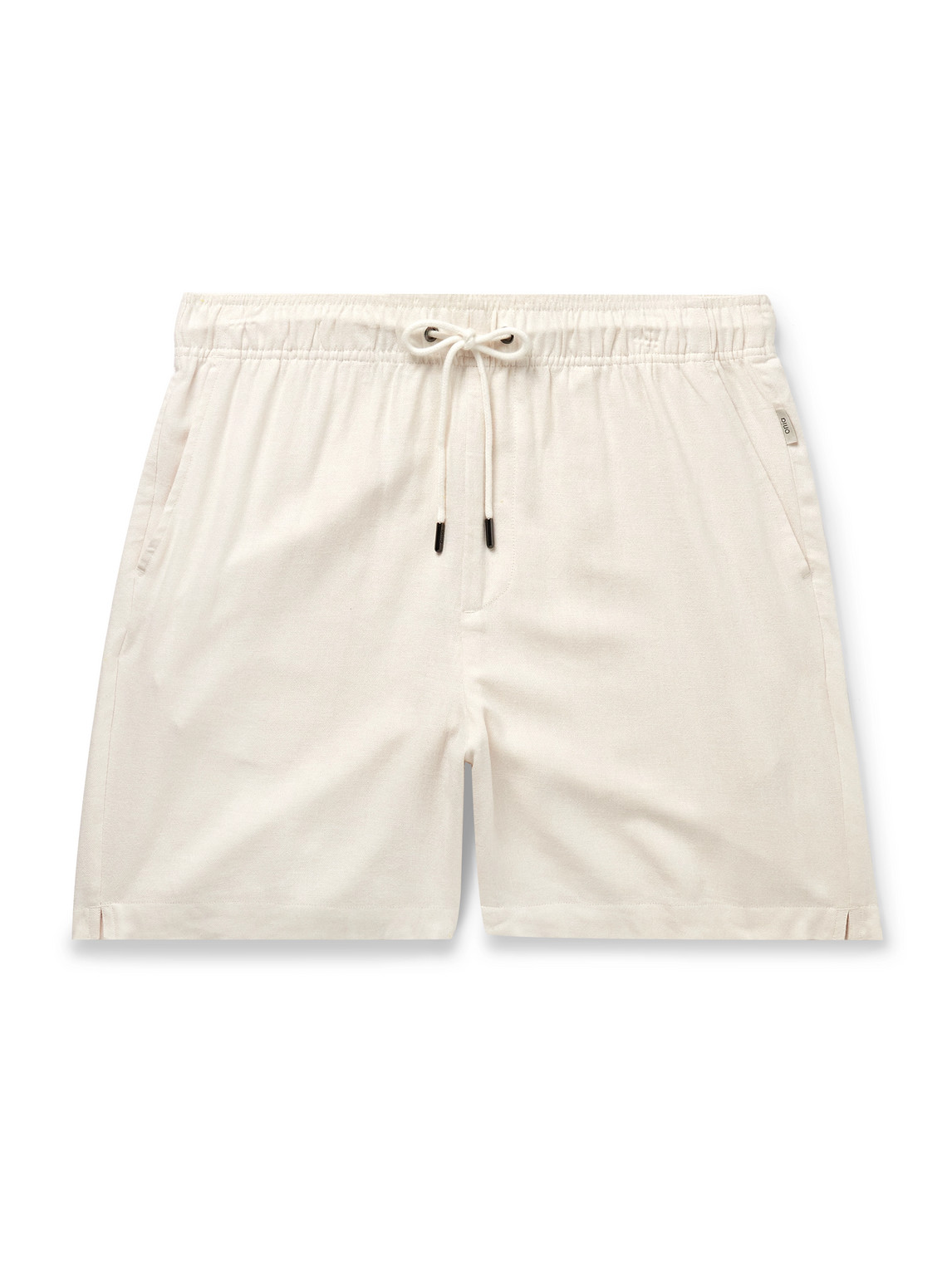 Air Straight-Leg Linen and Lyocell-Blend Drawstring Shorts