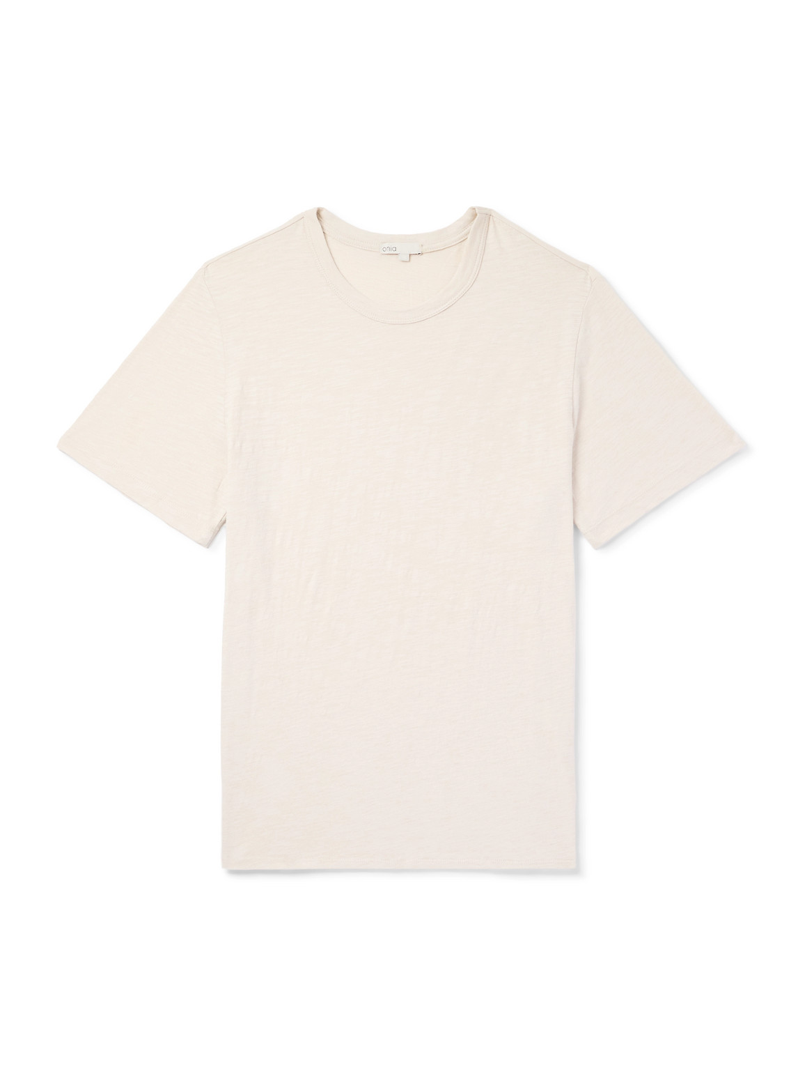 Slub Cotton-Jersey T-Shirt