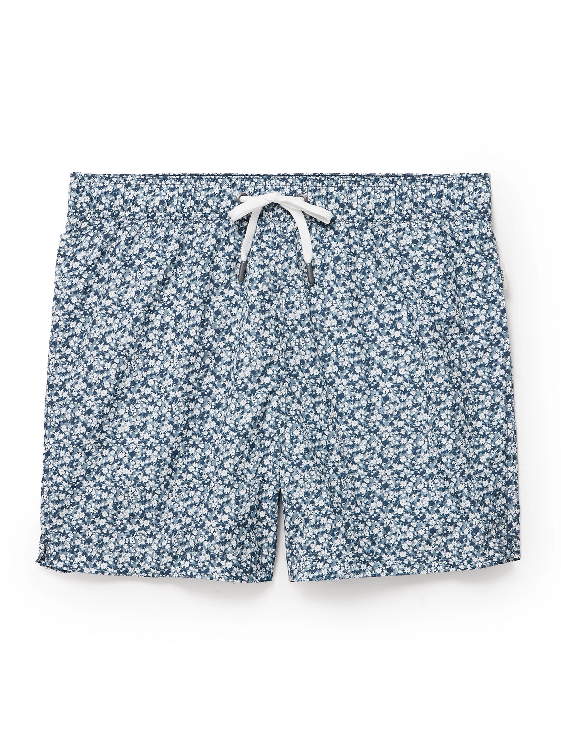 Charles Slim-Fit Mid-Length Floral-Print Swim Shorts