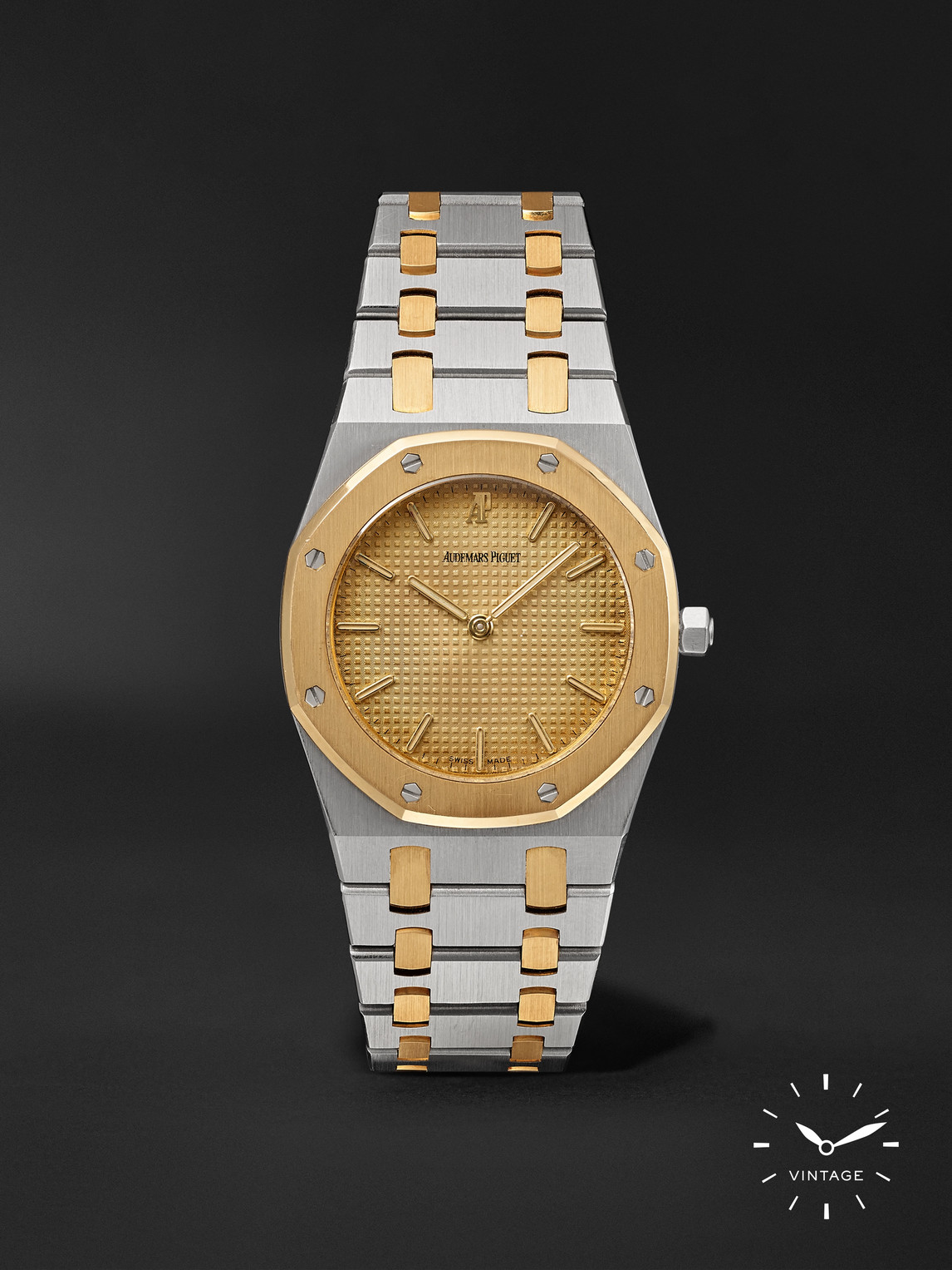 Windsor Pre-Owned 1992 Audemars Piguet Royal Oak 34mm Stainless Steel and 18-Karat Gold Watch, Ref. No. D63858 - Men