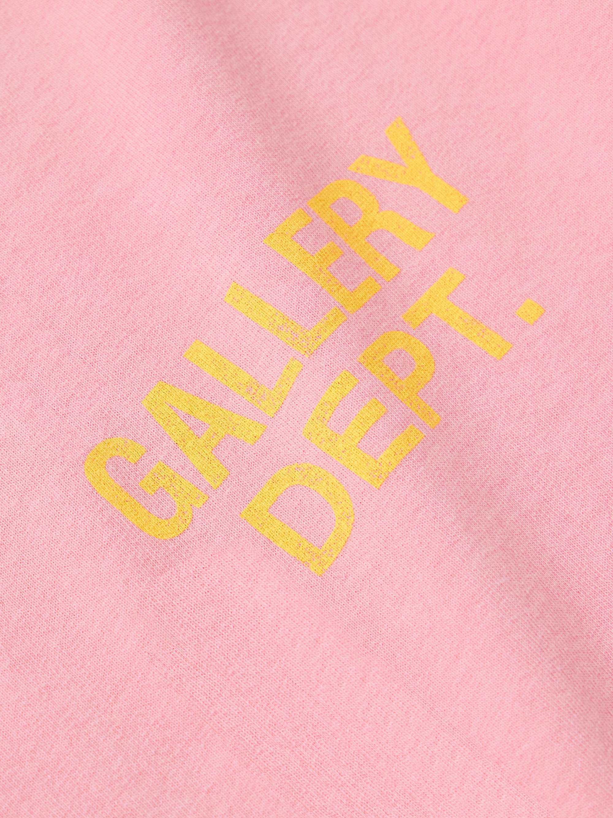 GALLERY DEPT. Logo-Print Cotton-Jersey T-Shirt