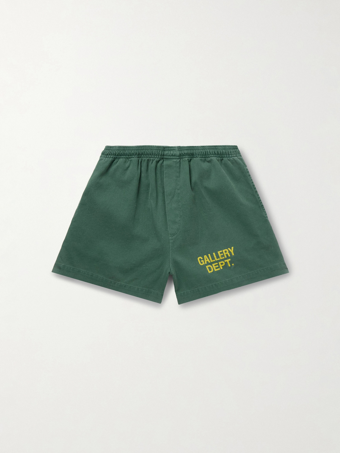 Gallery Dept. - Zuma Straight-Leg Logo-Print Cotton-Jersey Shorts