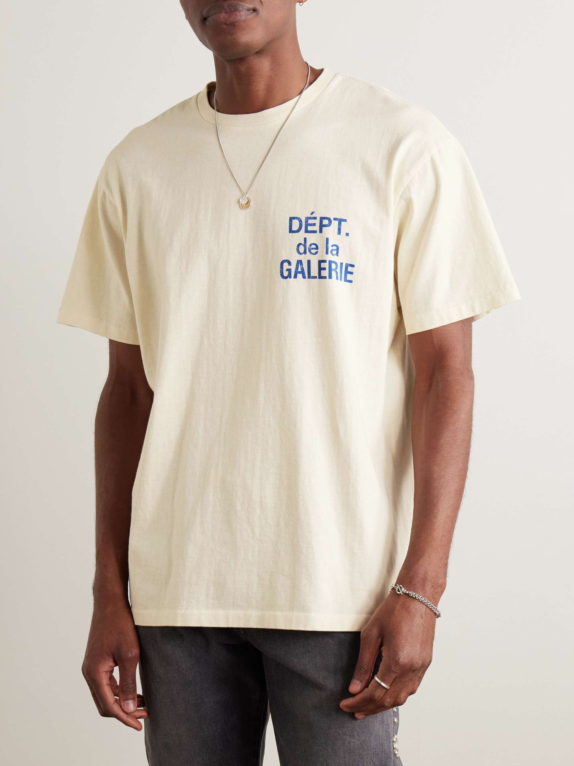 GALLERY DEPT. Logo-Print Cotton-Jersey T-Shirt