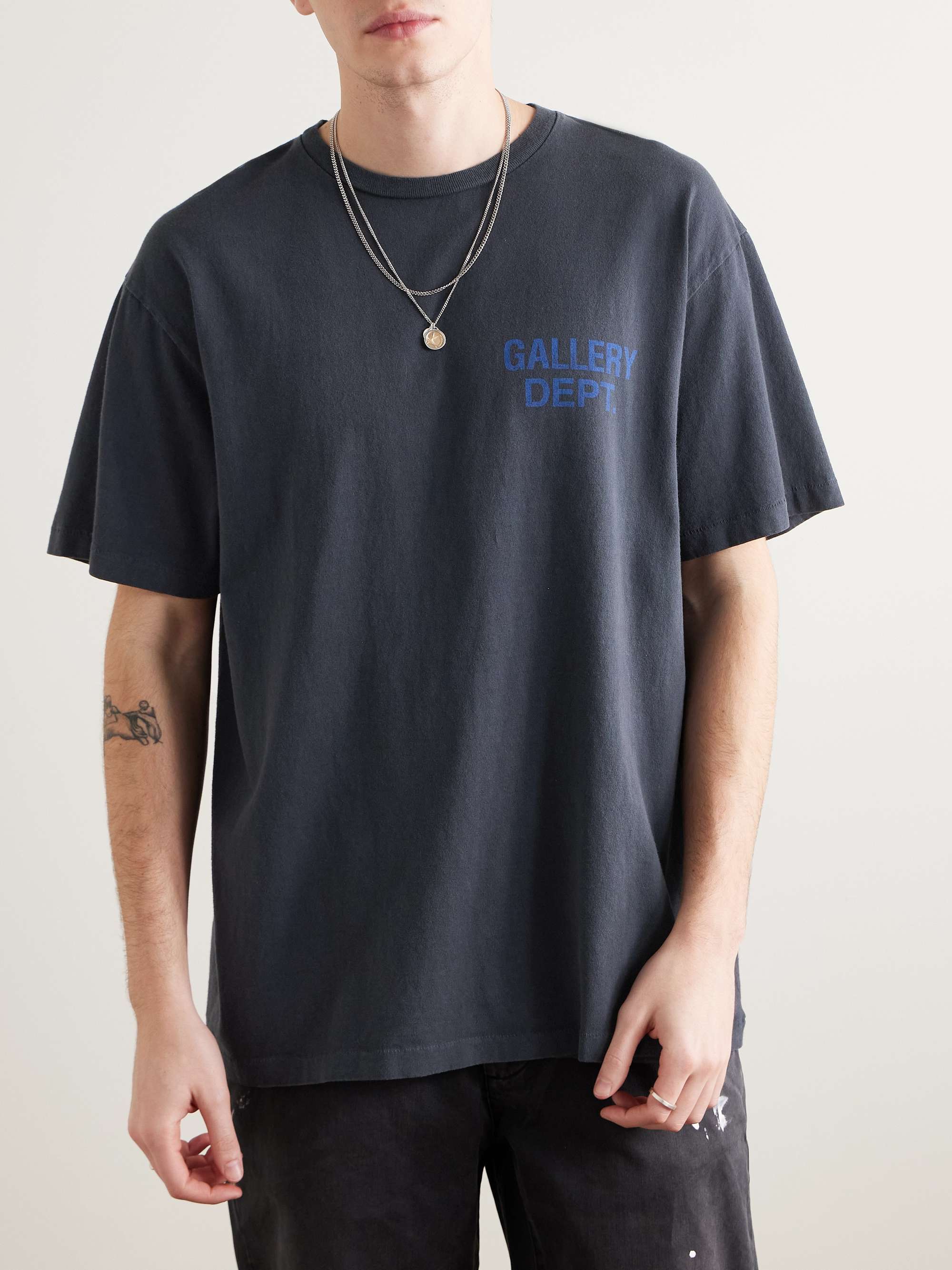 GALLERY DEPT. Logo-Print Cotton-Jersey T-Shirt