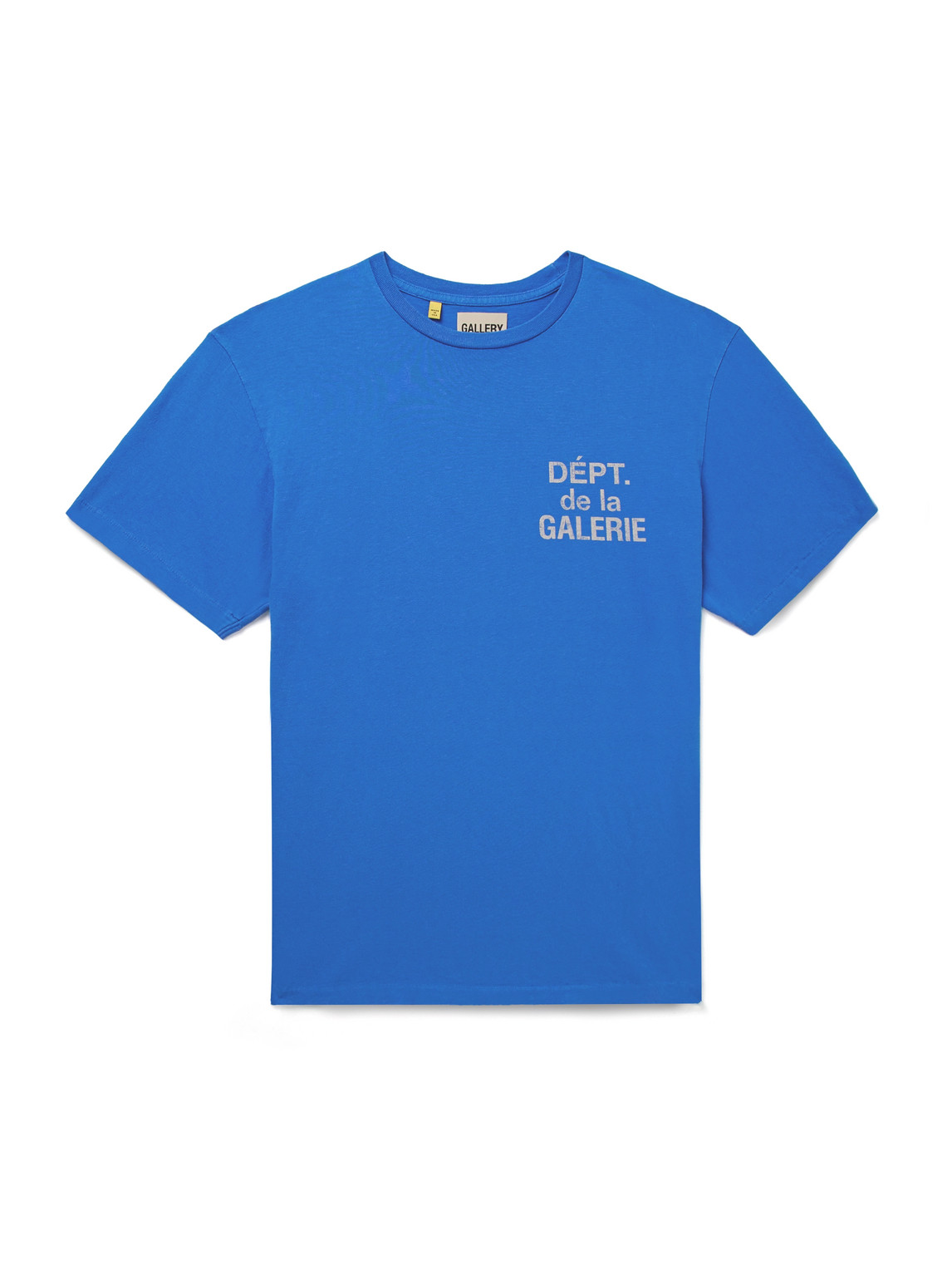 French Logo-Print Cotton-Jersey T-Shirt