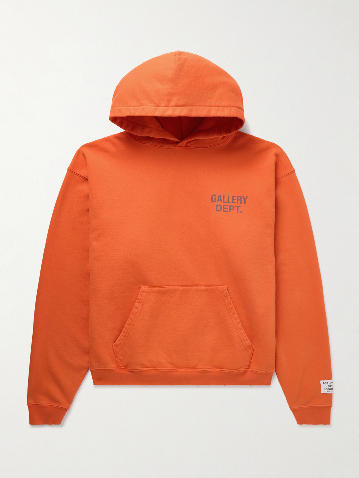 Gallery Dept. 90's Oversized Logo-Print Cotton-Jersey Hoodie - Men