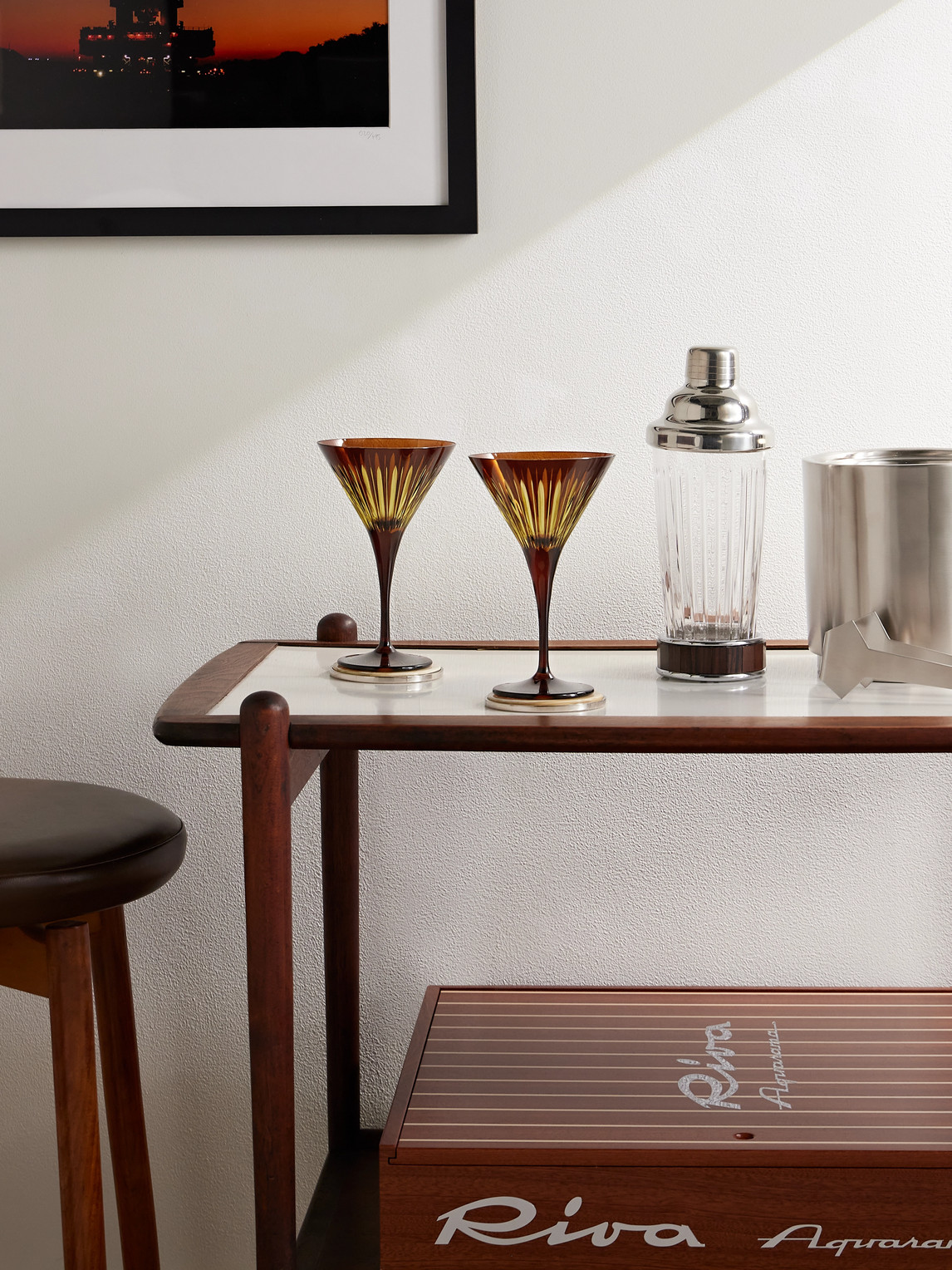 Prism Set of Four Martini Glasses — 2