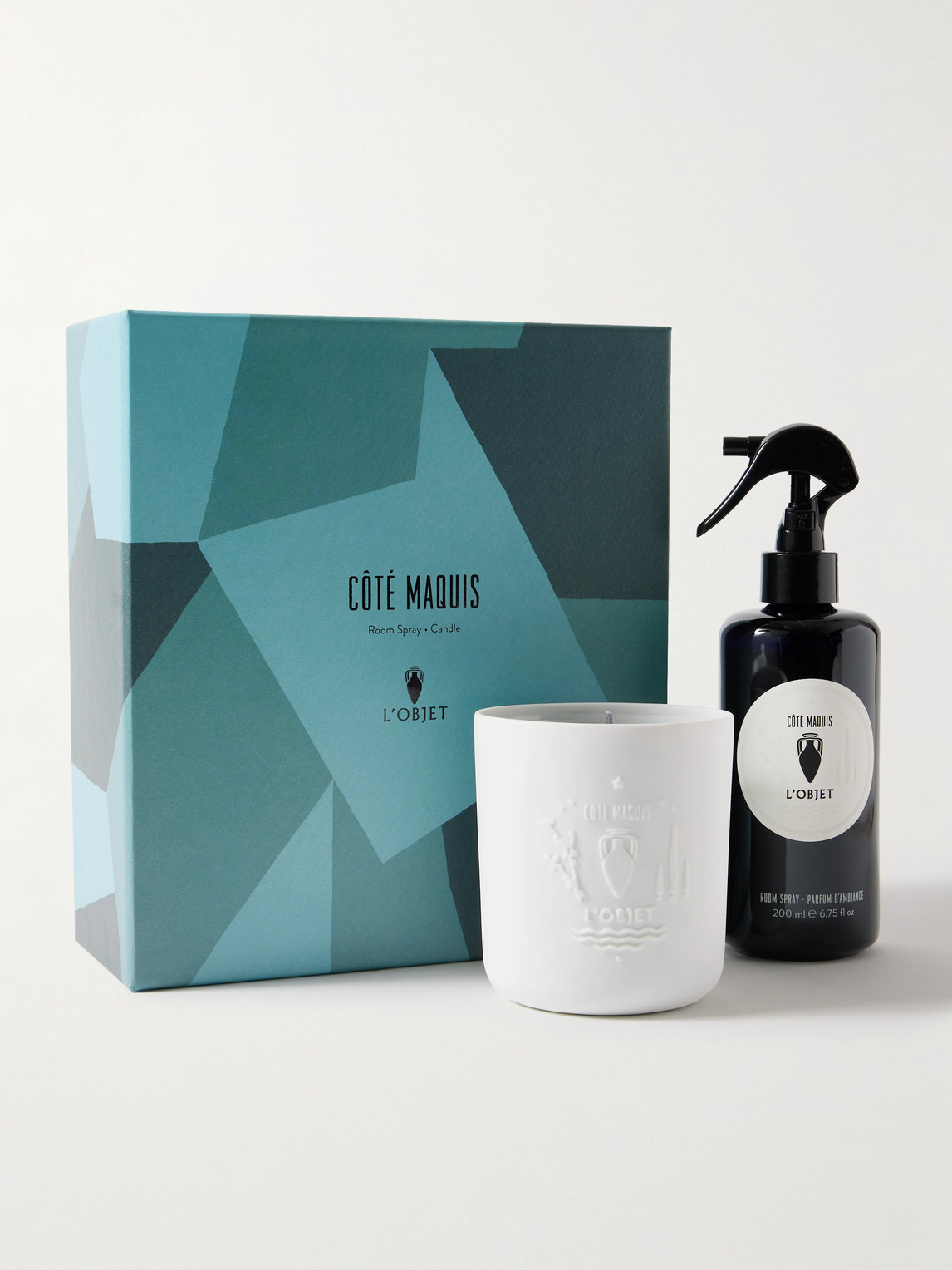 Room Spray and Candle Gift Set - Côté Maquis