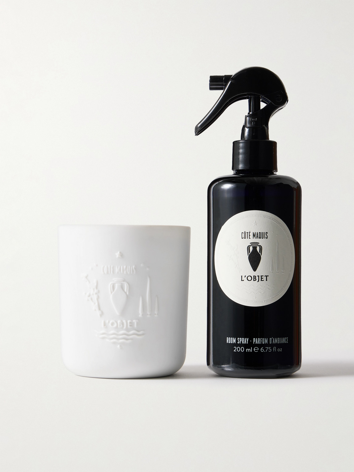 Room Spray and Candle Gift Set - Côté Maquis — 2