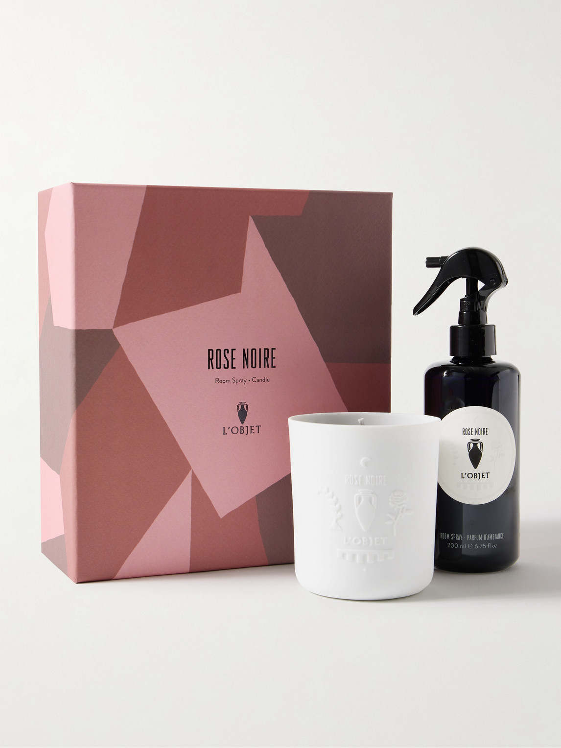 Room Spray and Candle Gift Set - Rose Noire