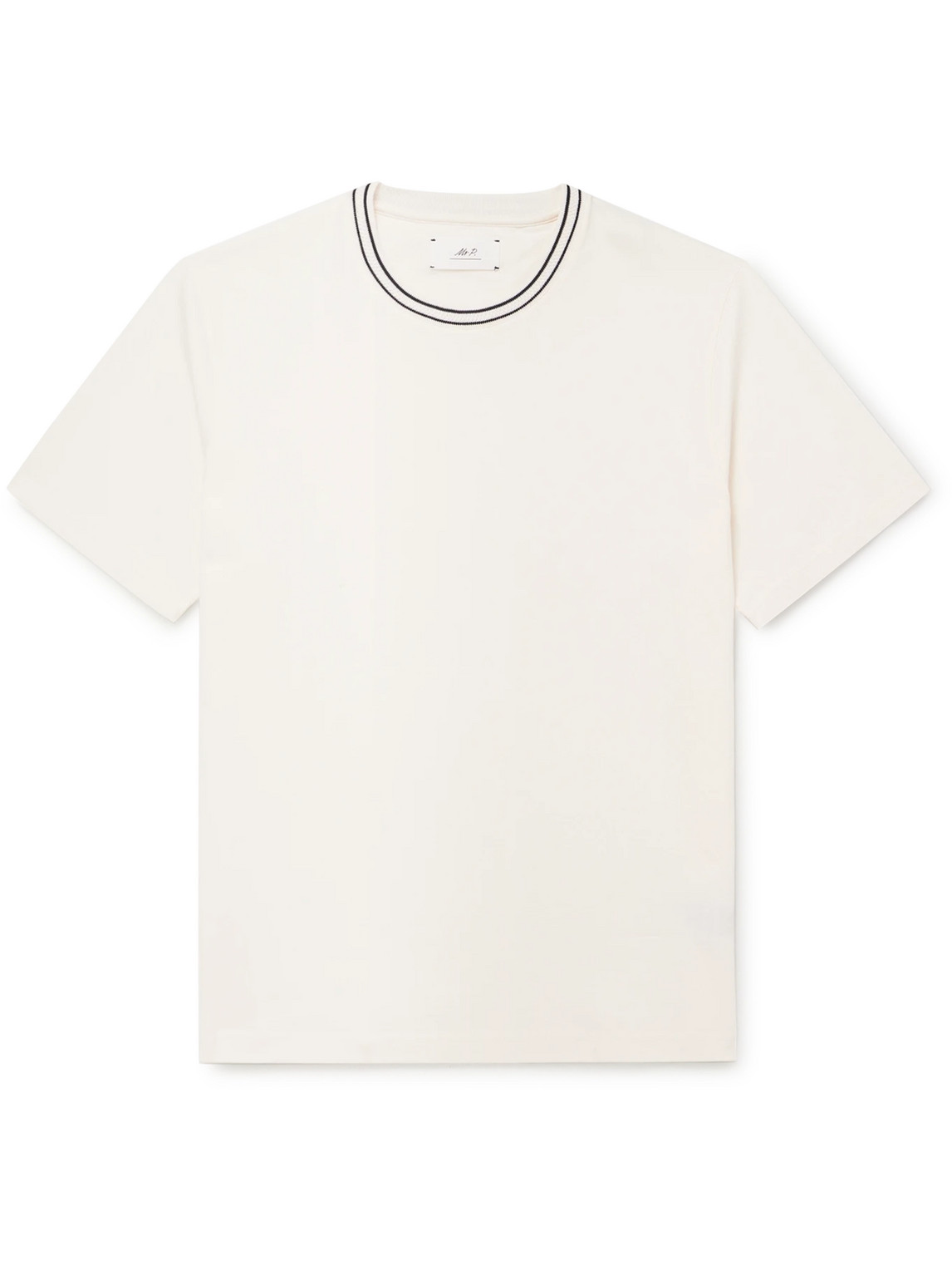 Striped Organic and Recycled Cotton-Jersey T-Shirt