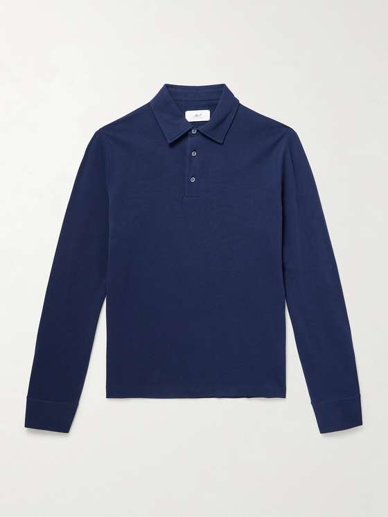 MRP Cotton-Piqué Polo Shirt